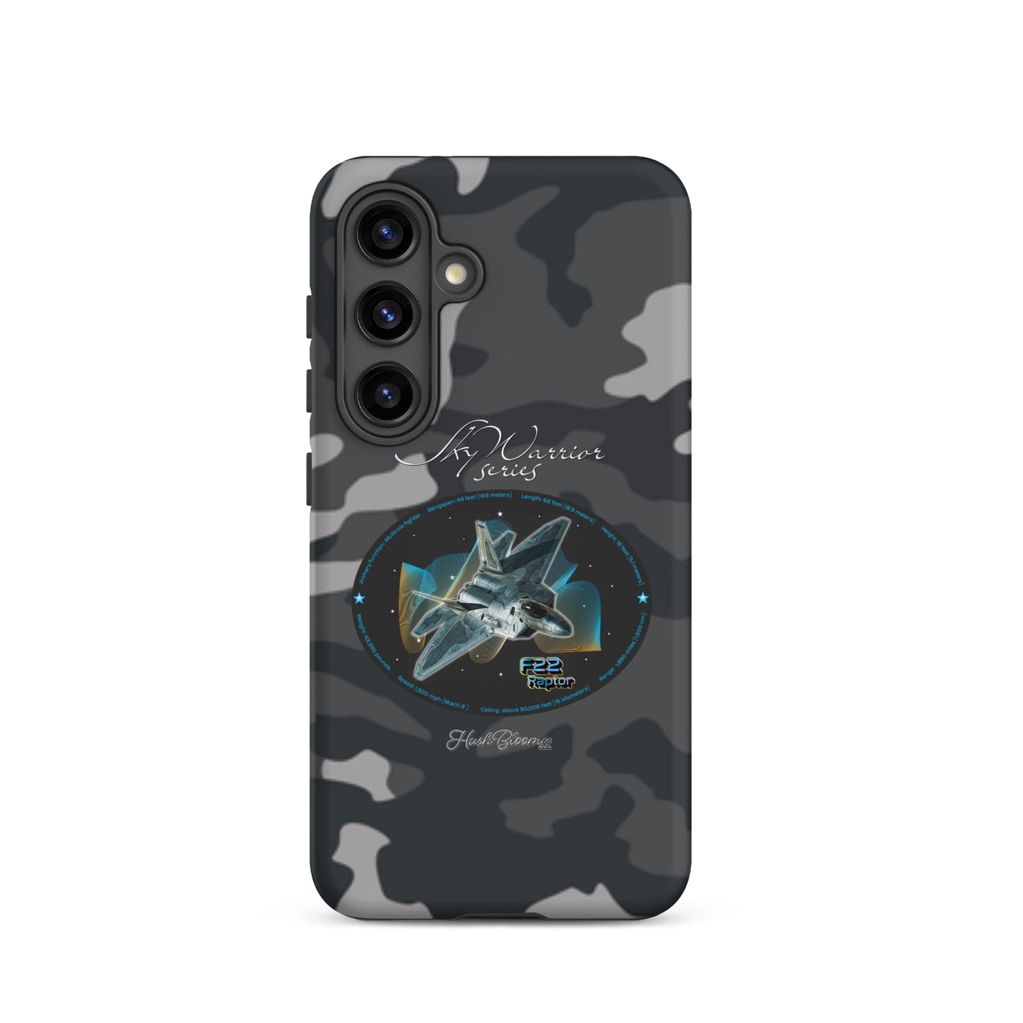 Matte - F22 Raptor Tough case for Samsung