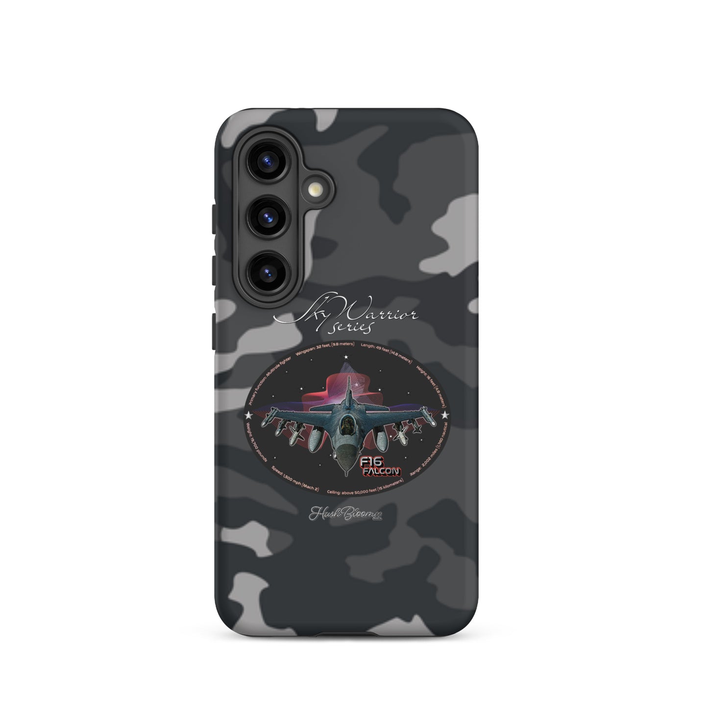 Matte - F16 Falcon Tough case for Samsung
