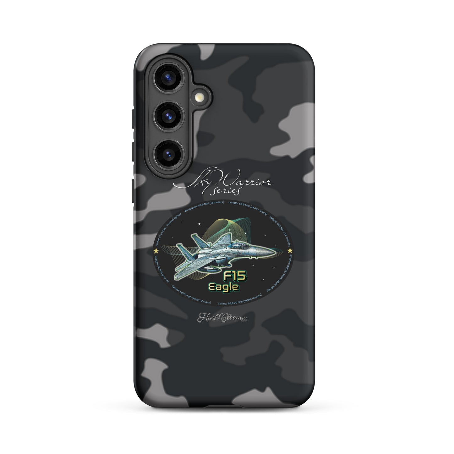 Matte - F15 Eagle Tough case for Samsung