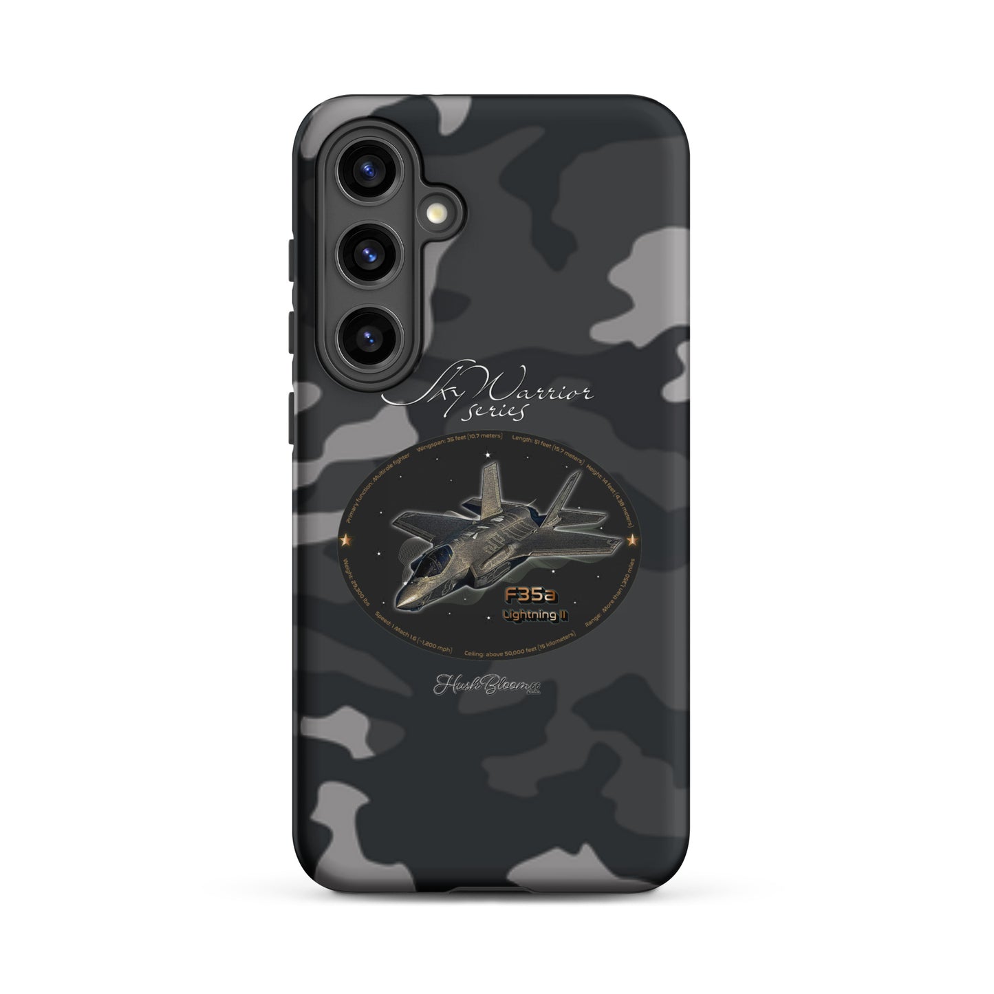 Matte - F35A Lightning Tough case for Samsung