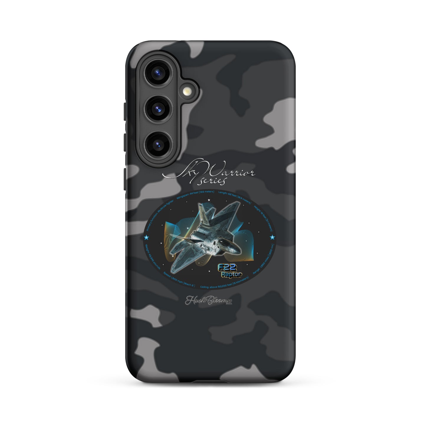 Matte - F22 Raptor Tough case for Samsung