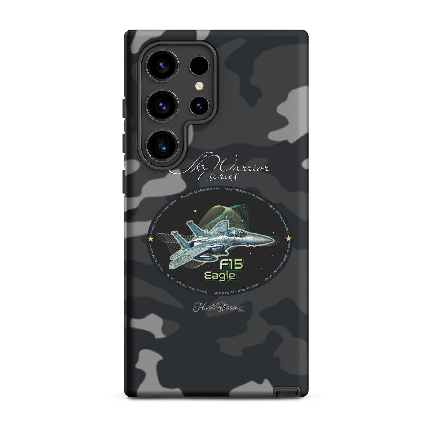 Matte - F15 Eagle Tough case for Samsung
