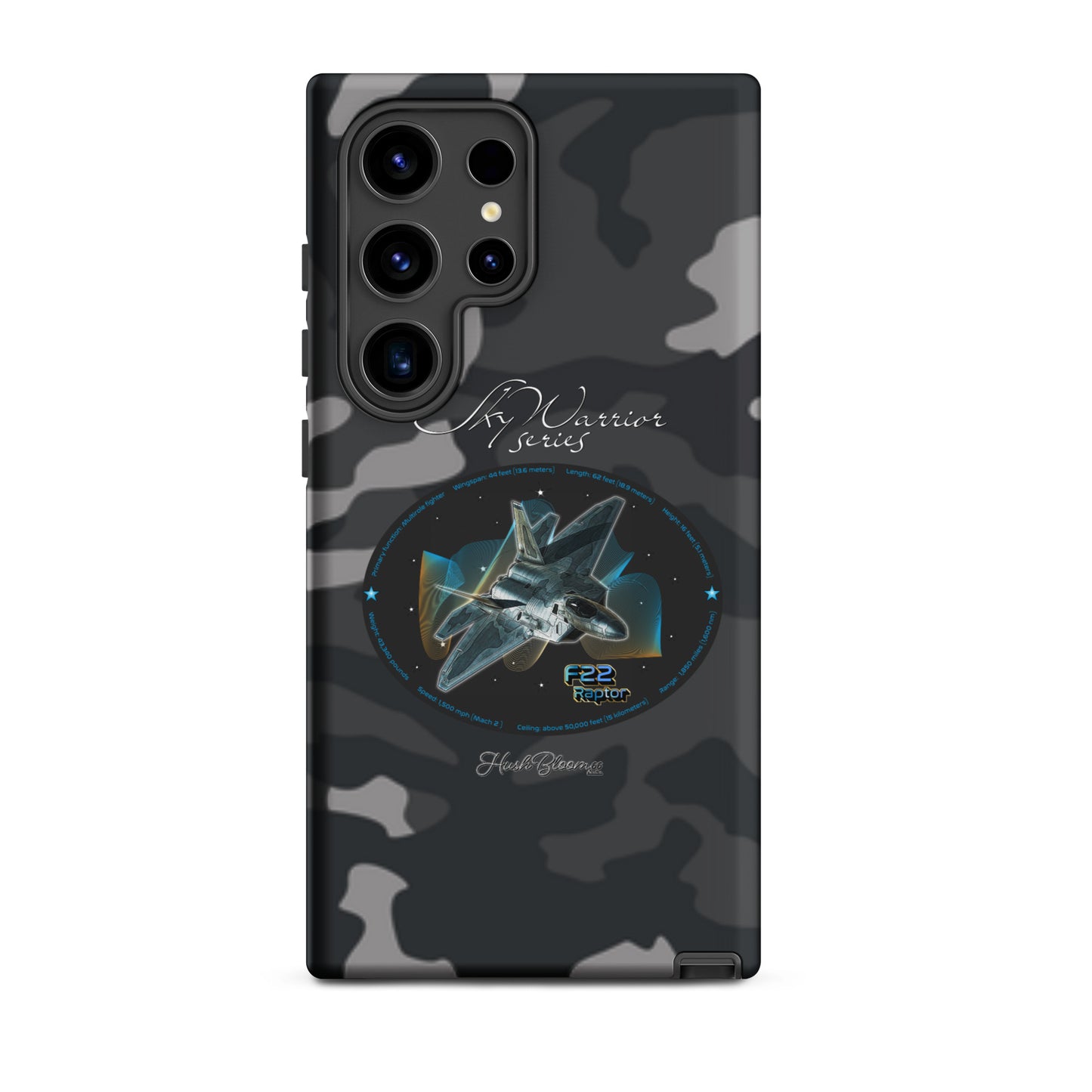 Matte - F22 Raptor Tough case for Samsung