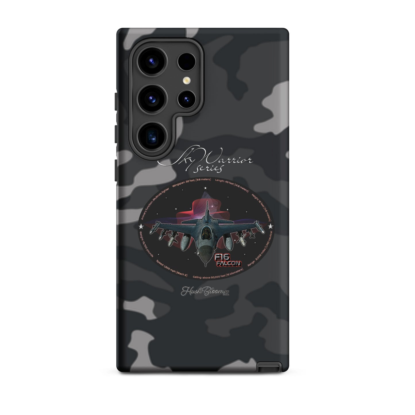 Matte - F16 Falcon Tough case for Samsung