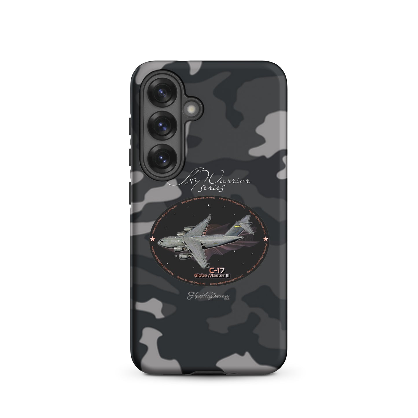 Matte - C17 Globe Master III Tough case for Samsung