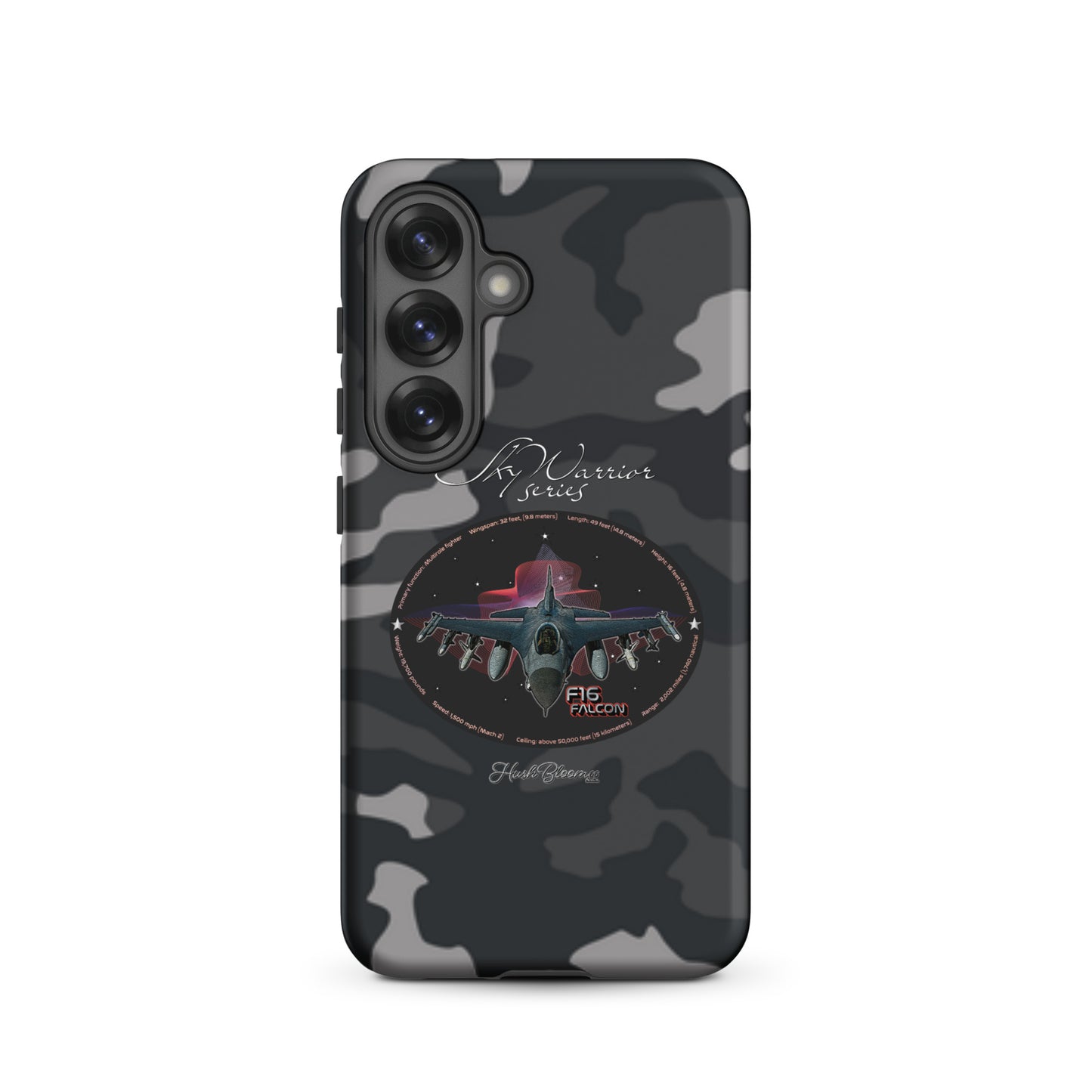 Matte - F16 Falcon Tough case for Samsung
