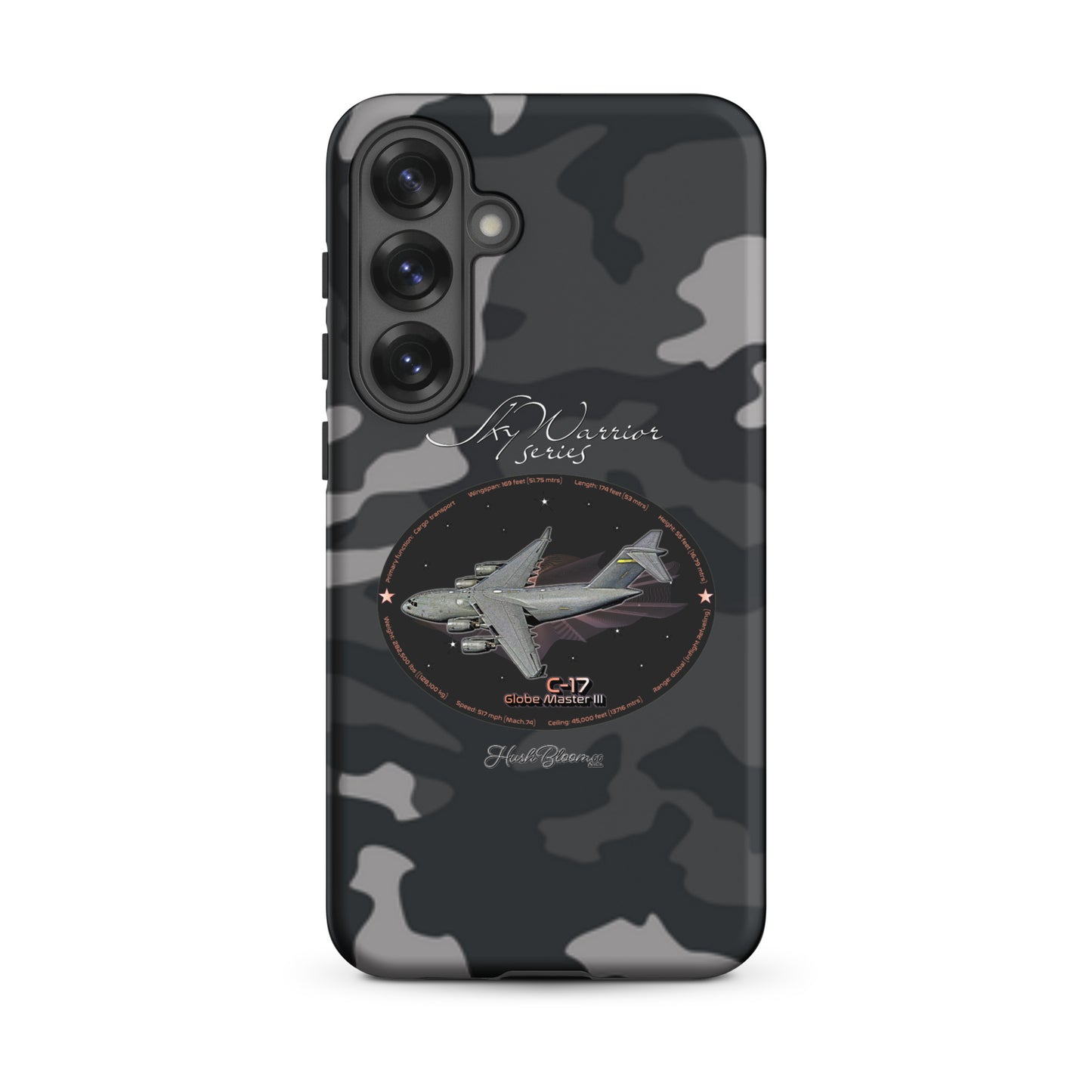 Matte - C17 Globe Master III Tough case for Samsung