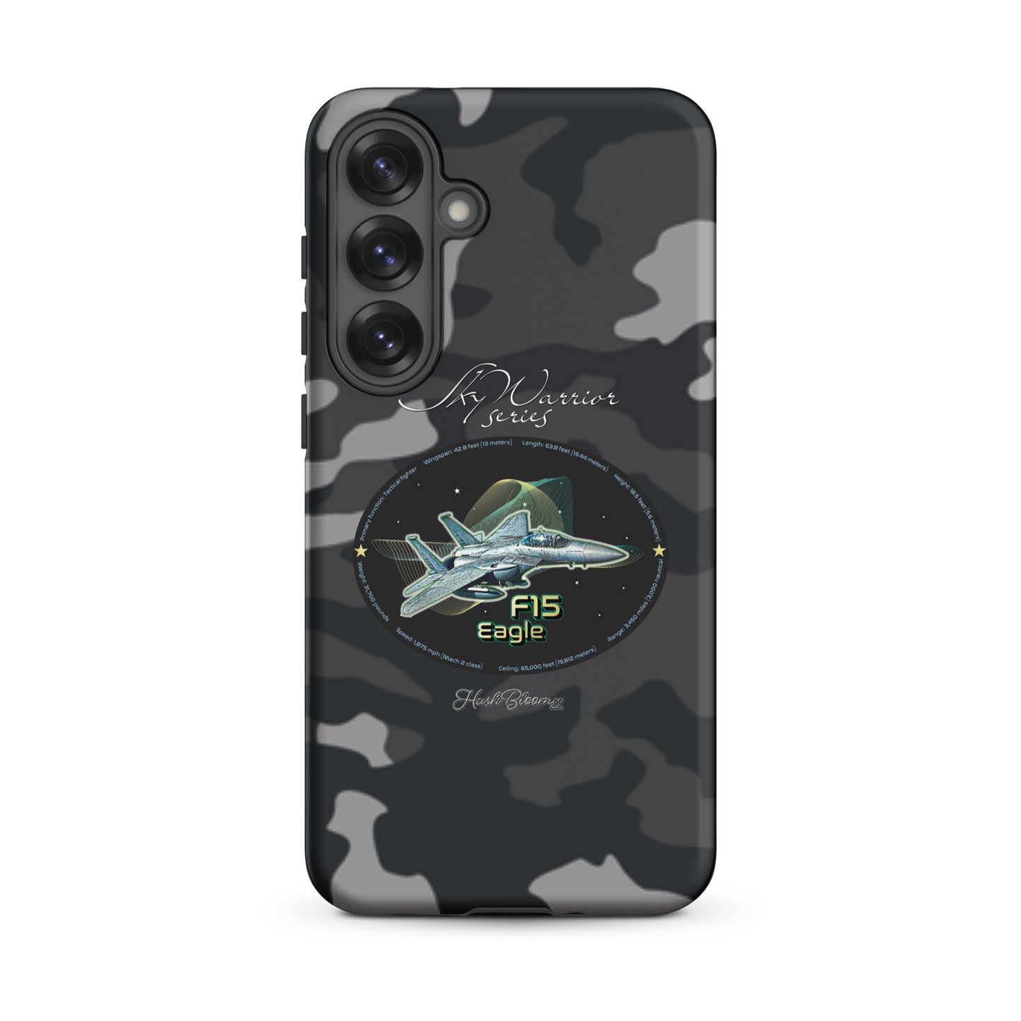 Matte - F15 Eagle Tough case for Samsung