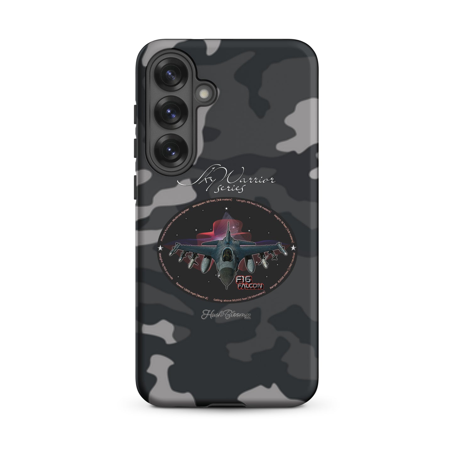 Matte - F16 Falcon Tough case for Samsung