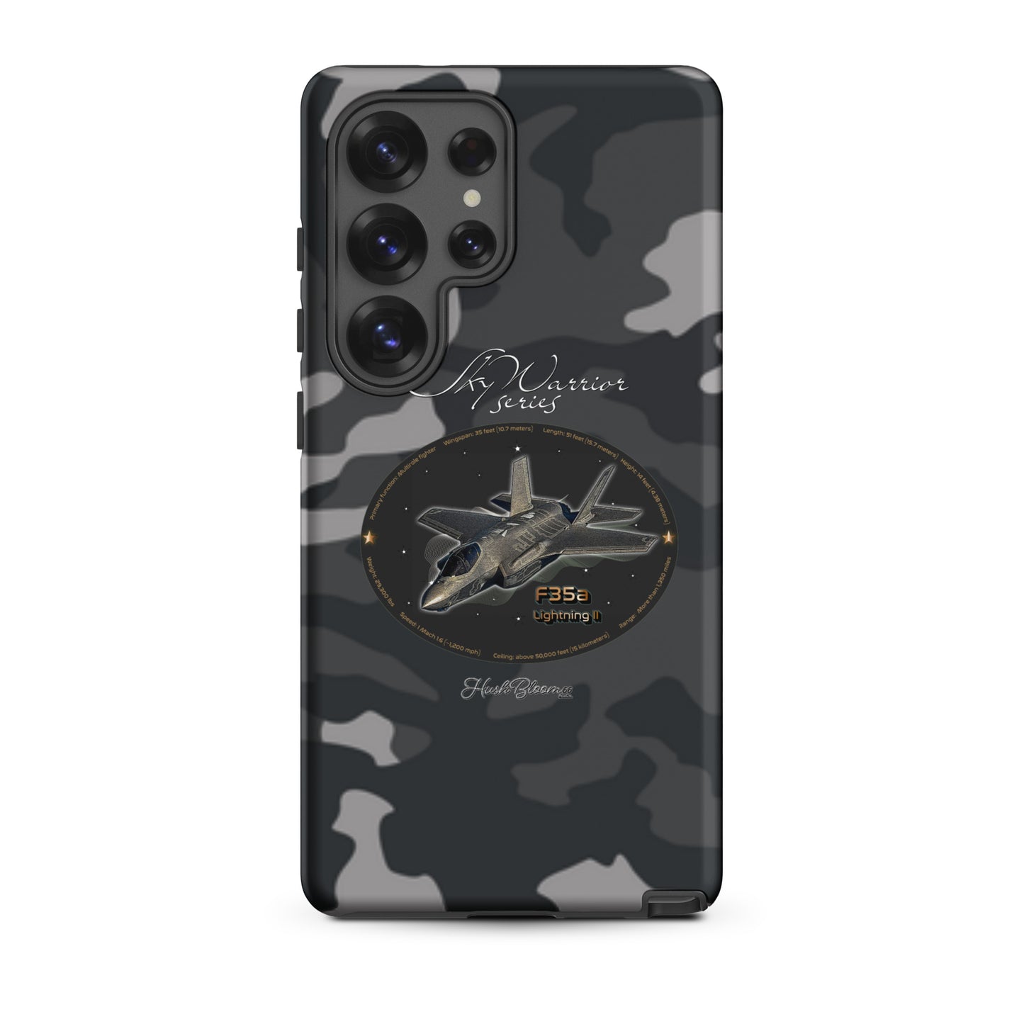 Matte - F35A Lightning Tough case for Samsung