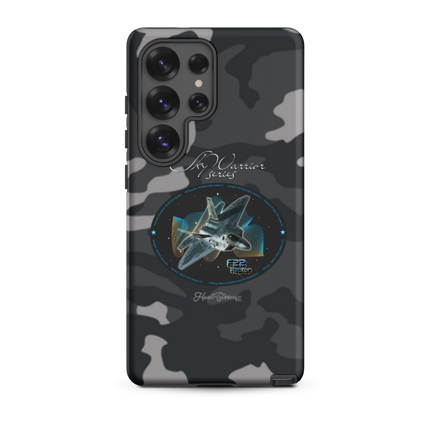 Matte - F22 Raptor Tough case for Samsung
