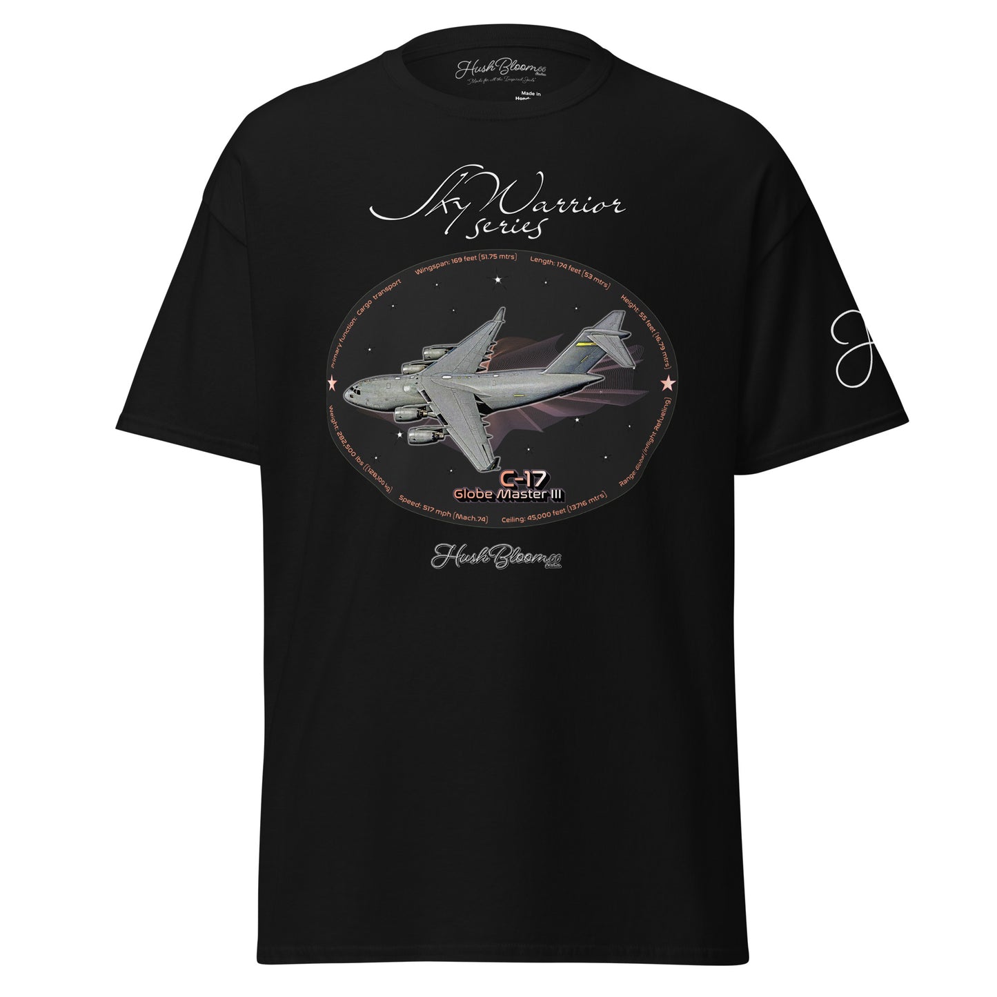 Black - C-17 Globe Master III Unisex classic tee T-Shirt