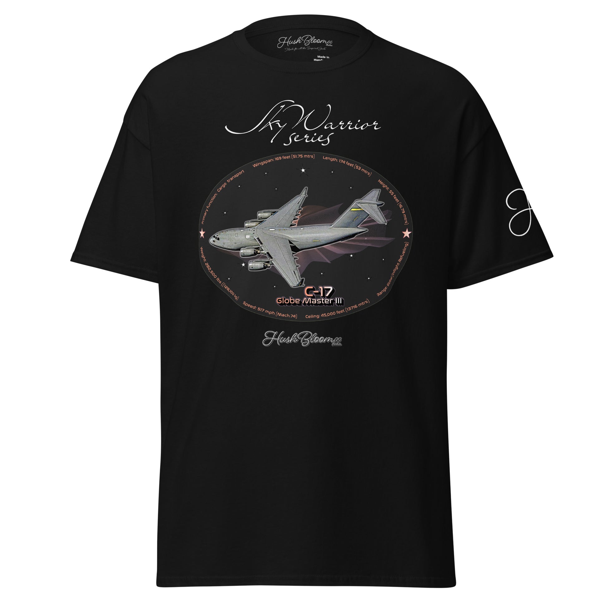 Black - C-17 Globe Master III Unisex classic tee T-Shirt