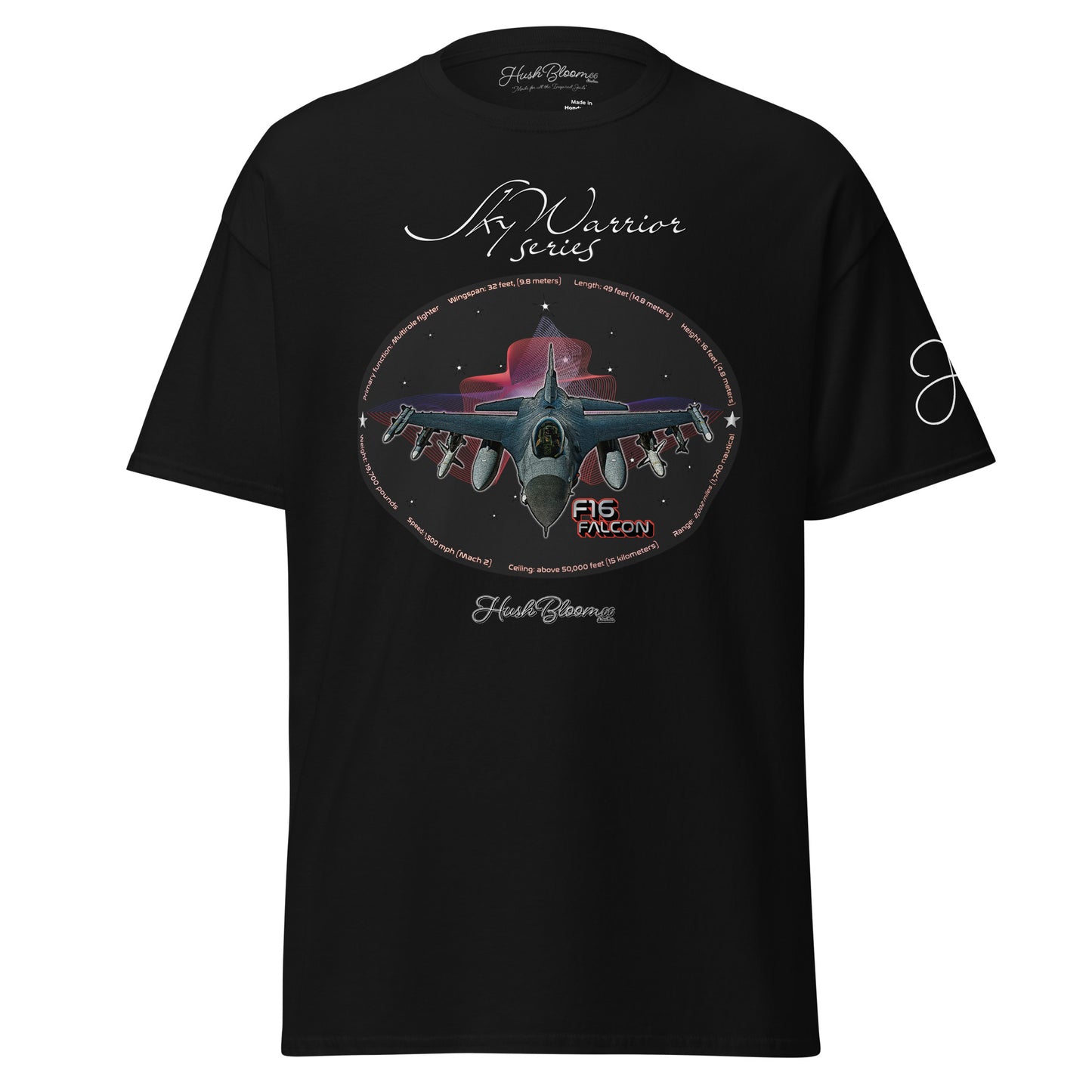 Black - F16 Falcon Unisex classic tee T-Shirt