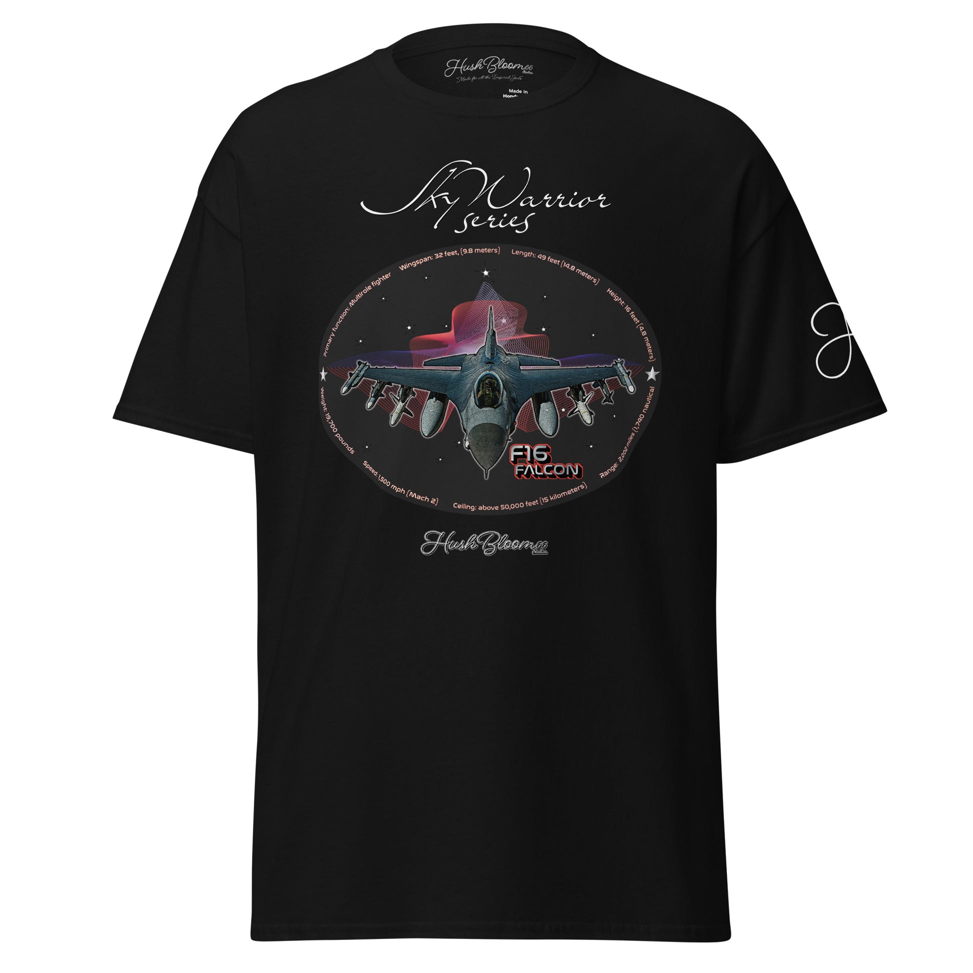 Black - F16 Falcon Unisex classic tee T-Shirt