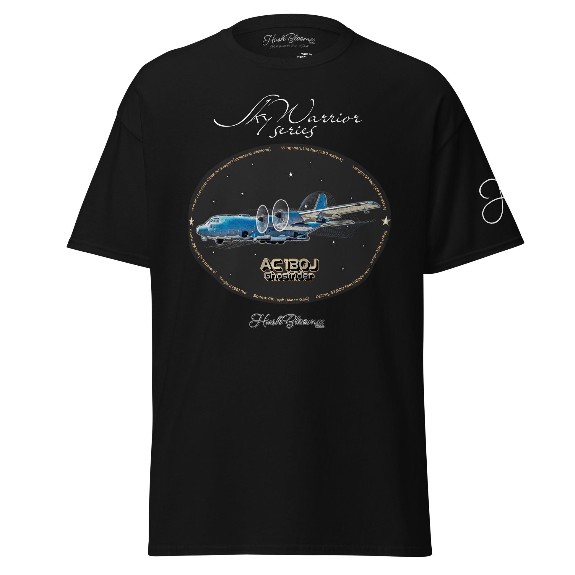 Black - AC130J Ghostrider Unisex classic tee T-Shirt
