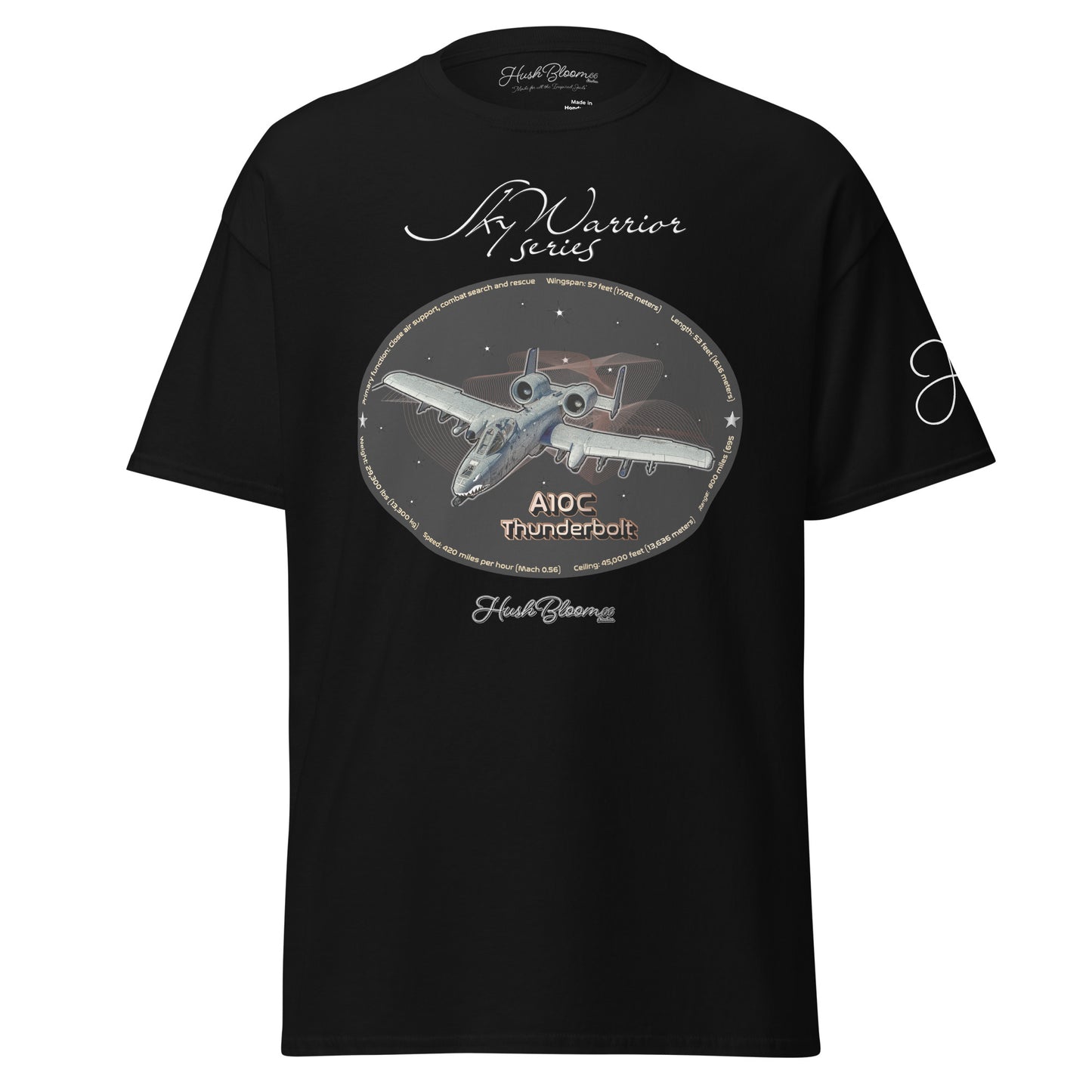 Black - A10C Thunderbolt Unisex classic tee T-Shirt