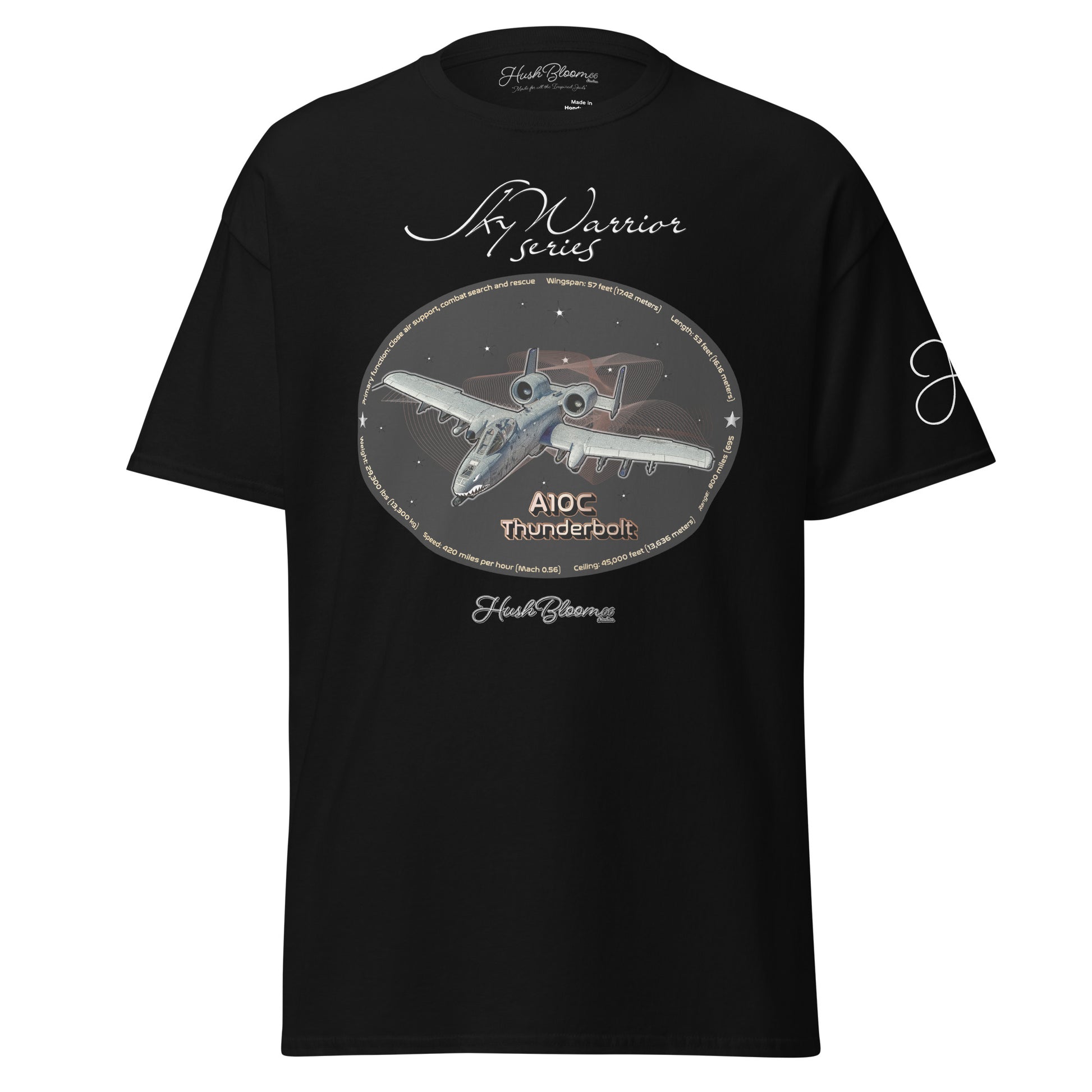 Black - A10C Thunderbolt Unisex classic tee T-Shirt