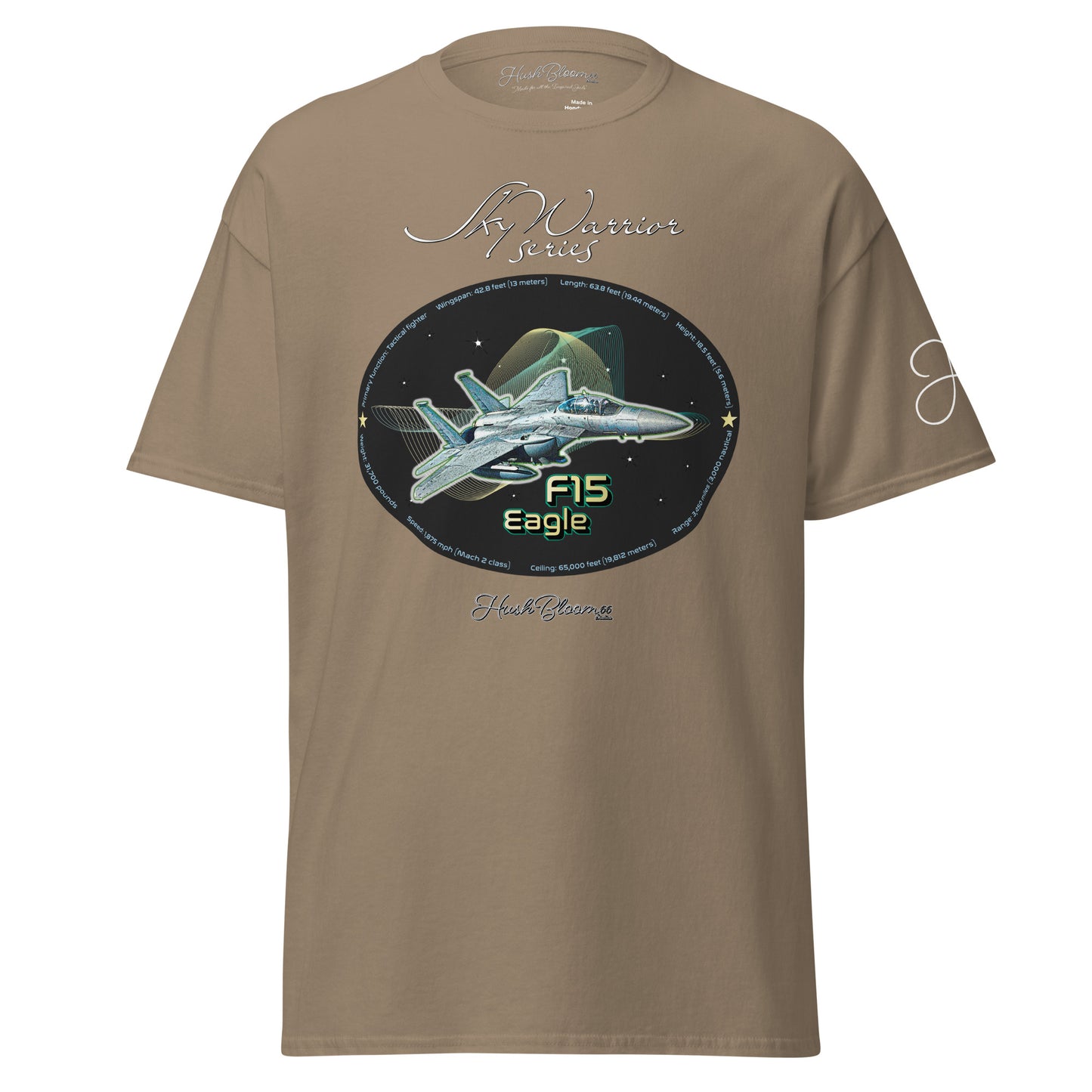Brown Savana - F15 Eagle Unisex classic tee T-Shirt