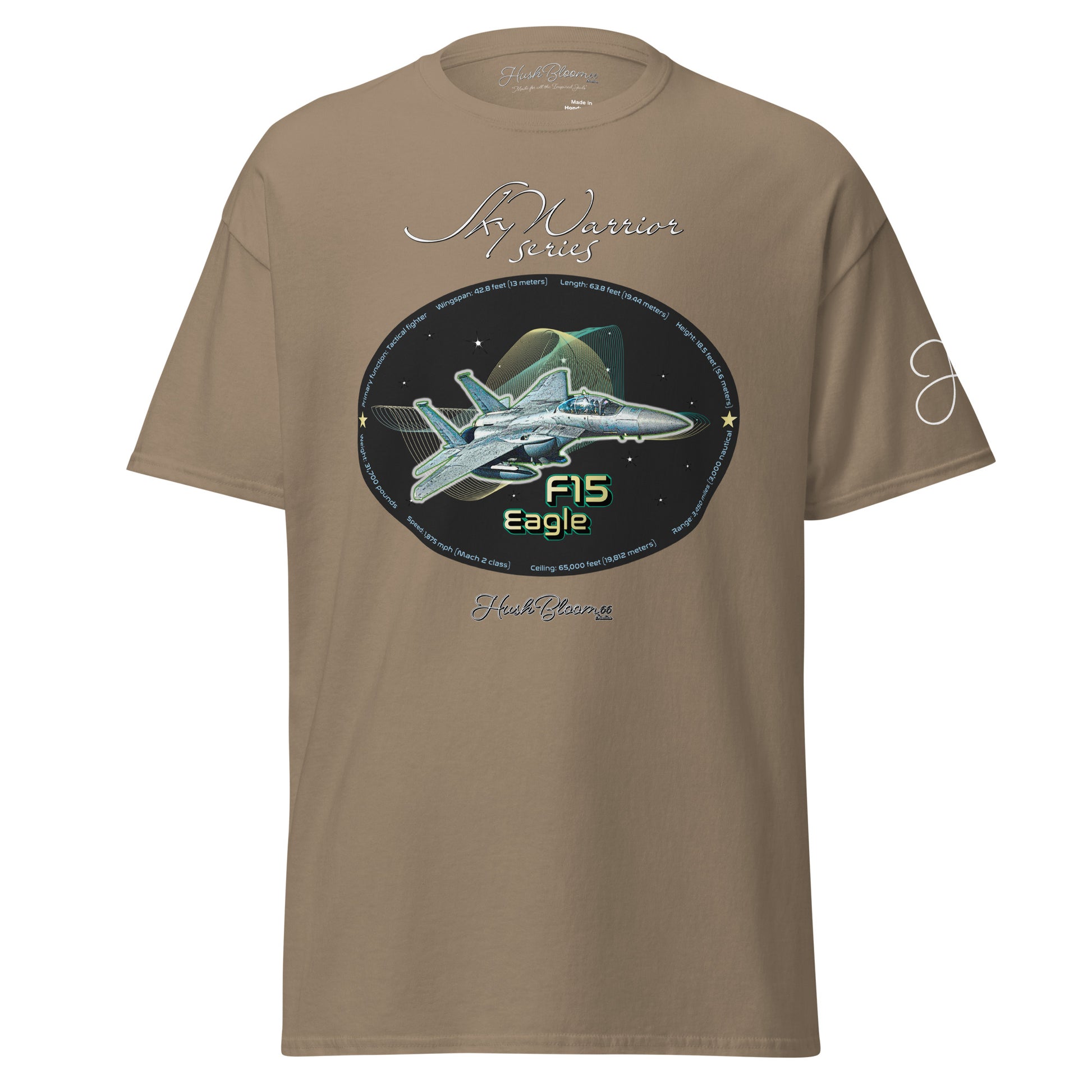 Brown Savana - F15 Eagle Unisex classic tee T-Shirt