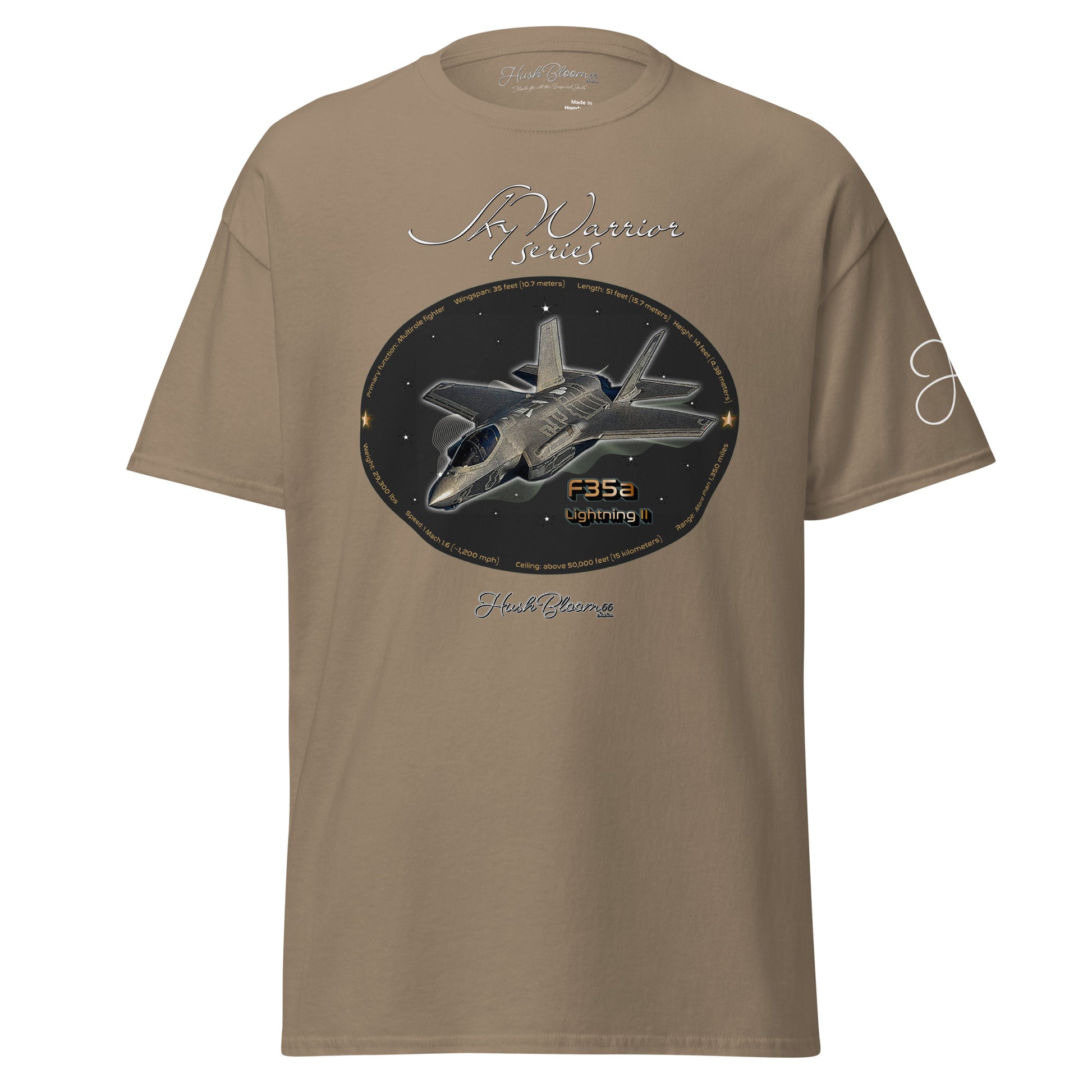 Brown Savana - F35A Lightning Unisex classic tee T-Shirt