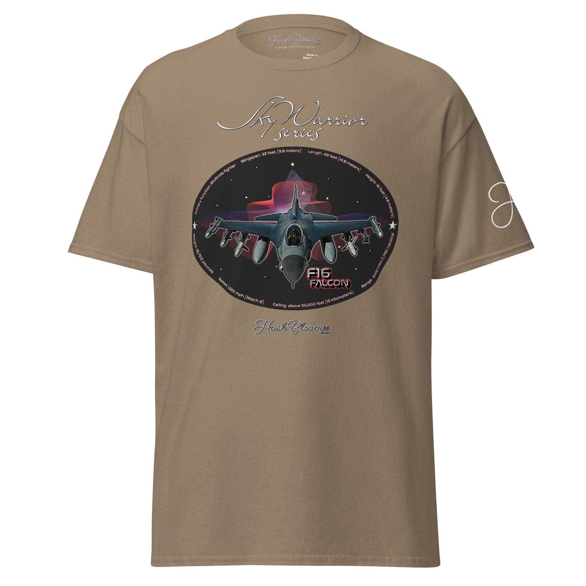 Brown Savana - F16 Falcon Unisex classic tee T-Shirt