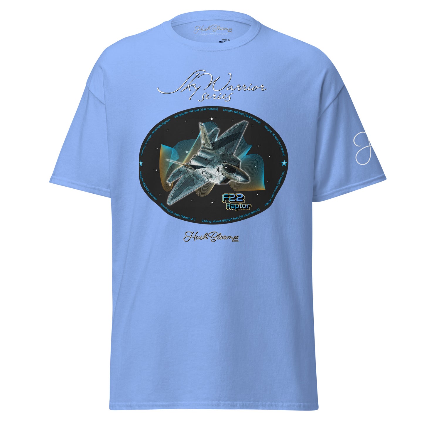Carolina Blue - F22 Raptor Unisex classic tee T-Shirt