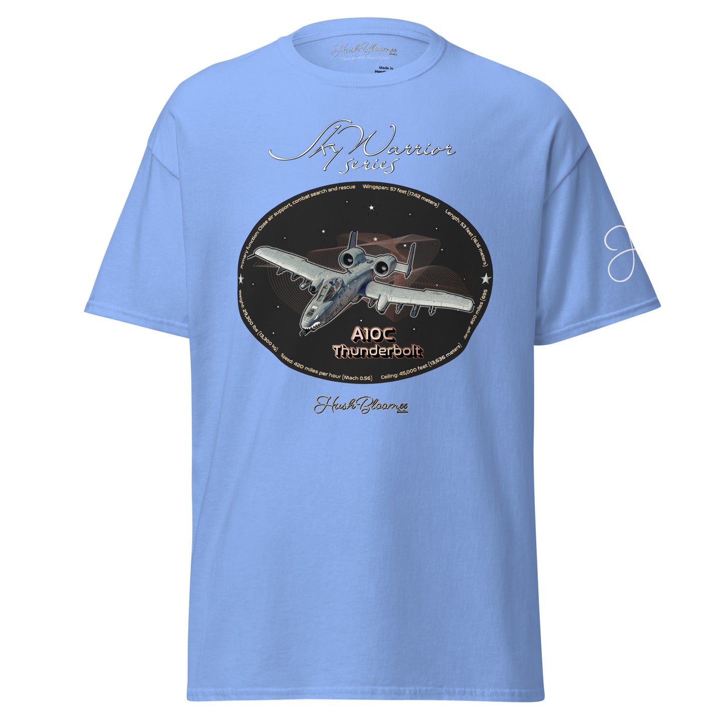 Carolina Blue - A10C Thunderbolt Unisex classic tee T-Shirt