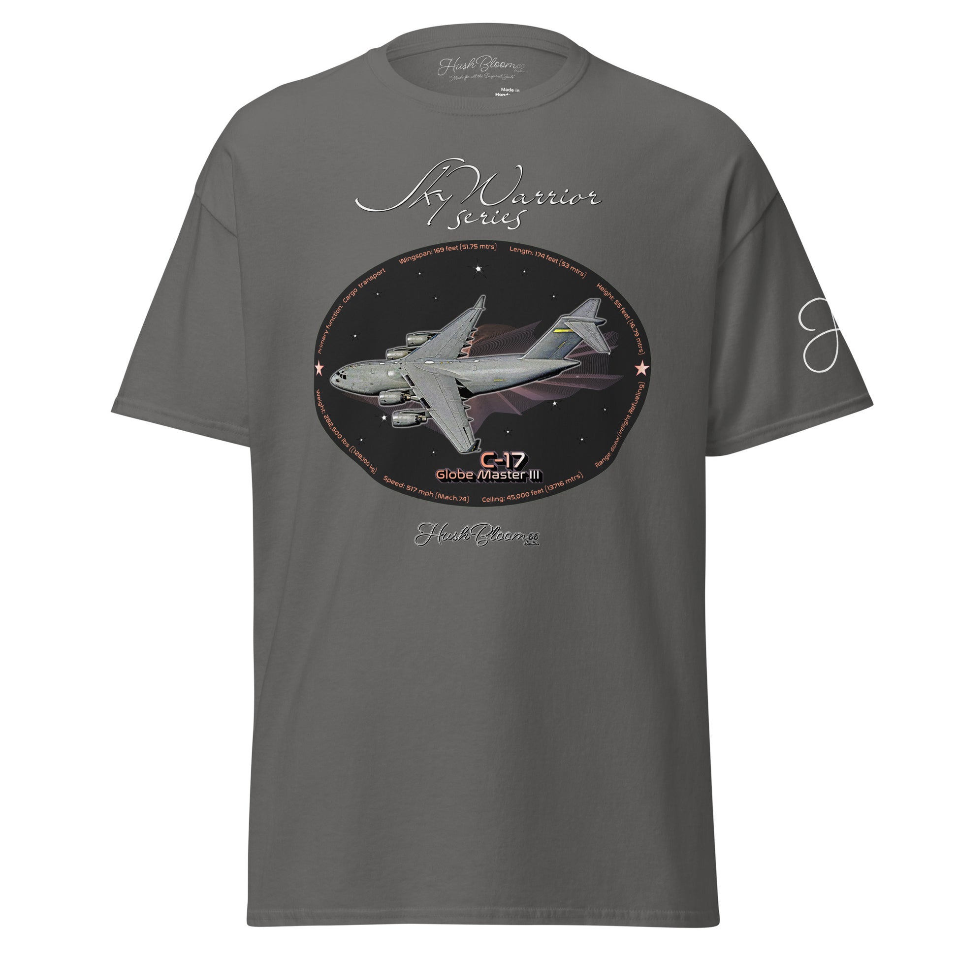 Charcoal - C-17 Globe Master III Unisex classic tee T-Shirt