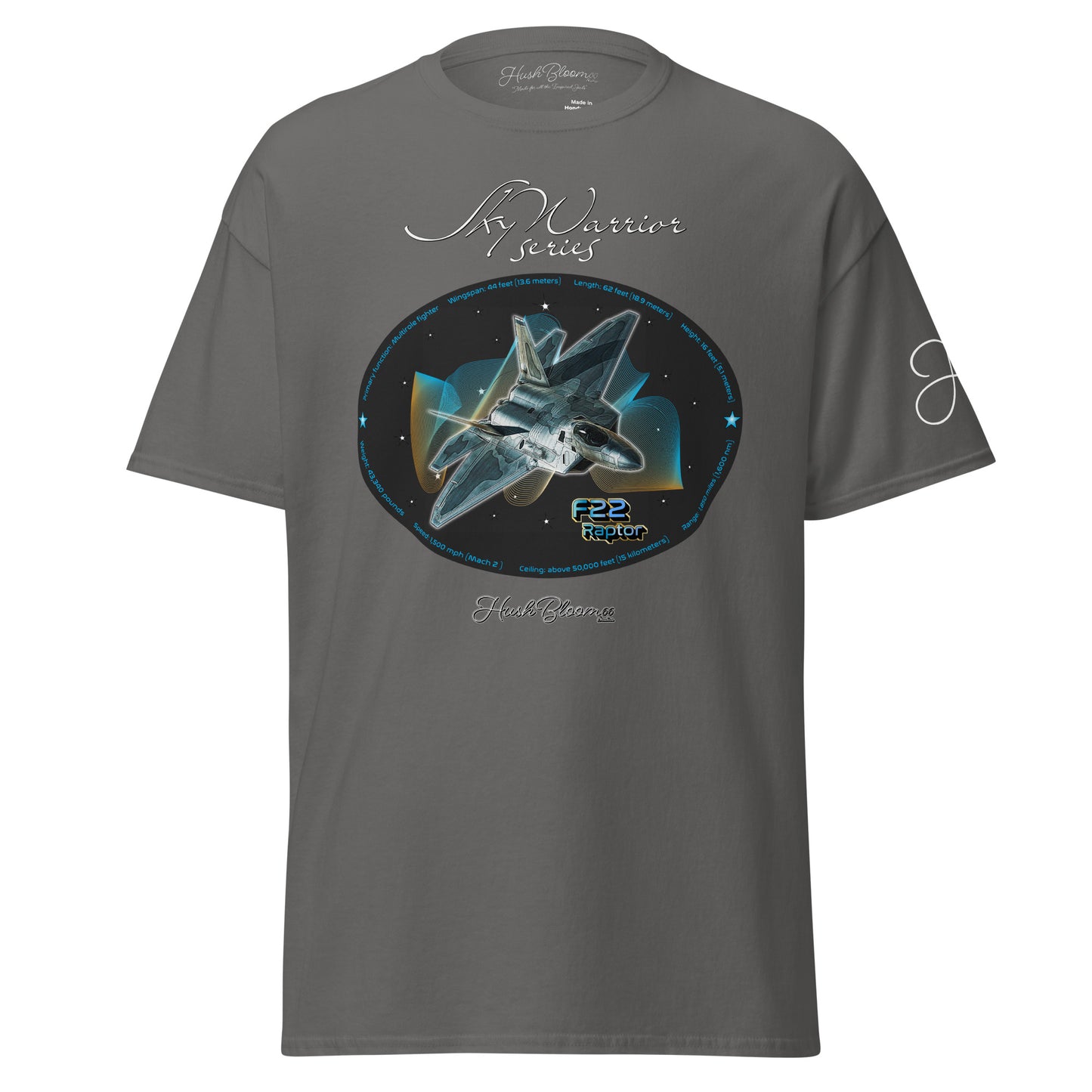 Charcoal - F22 Raptor Unisex classic tee T-Shirt