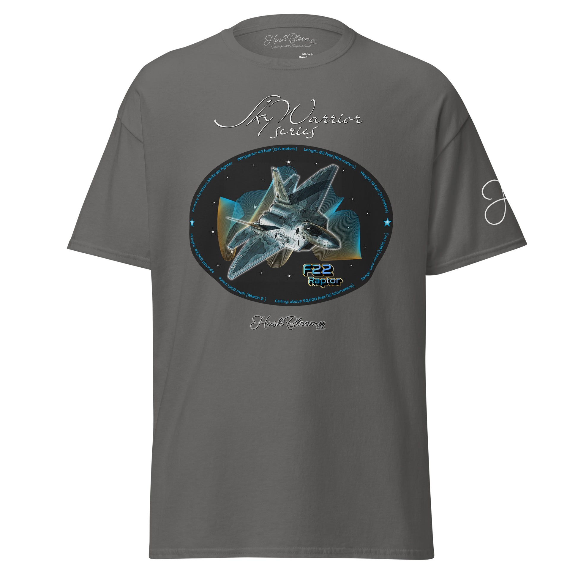 Charcoal - F22 Raptor Unisex classic tee T-Shirt