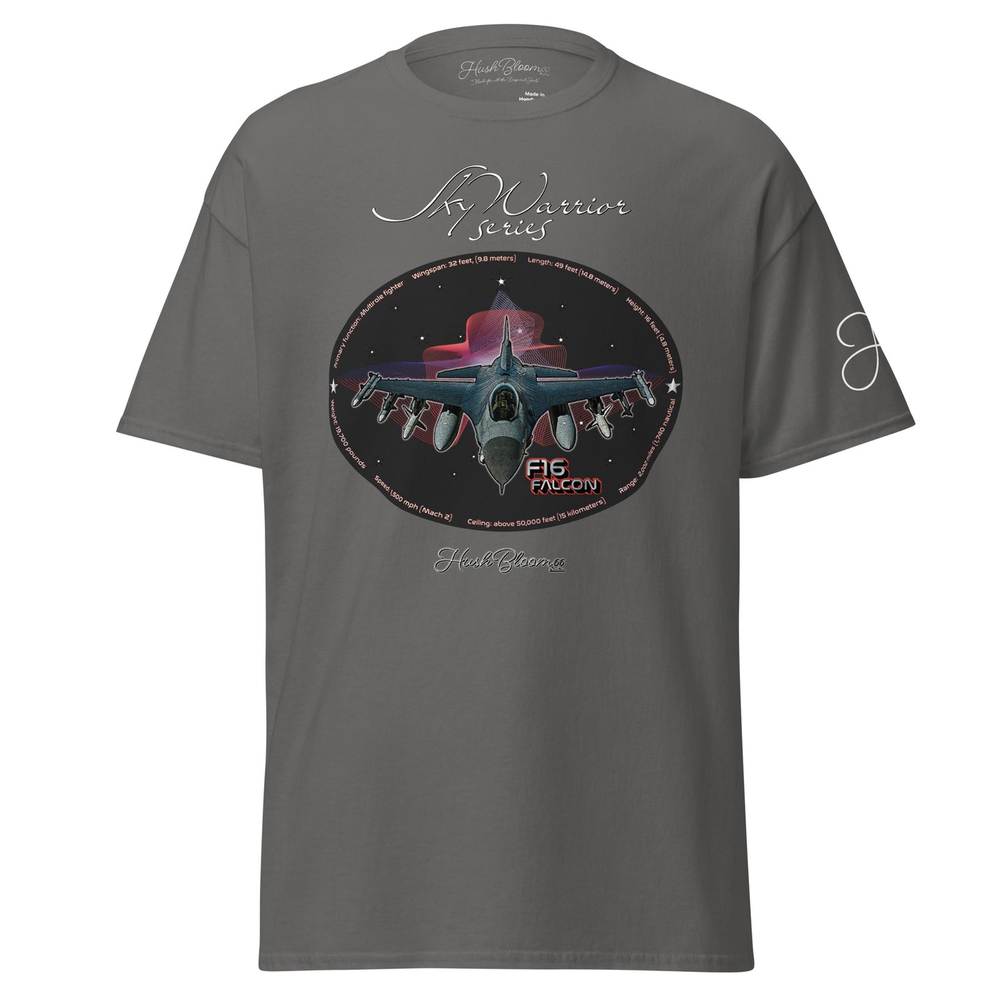 Charcoal - F16 Falcon Unisex classic tee T-Shirt