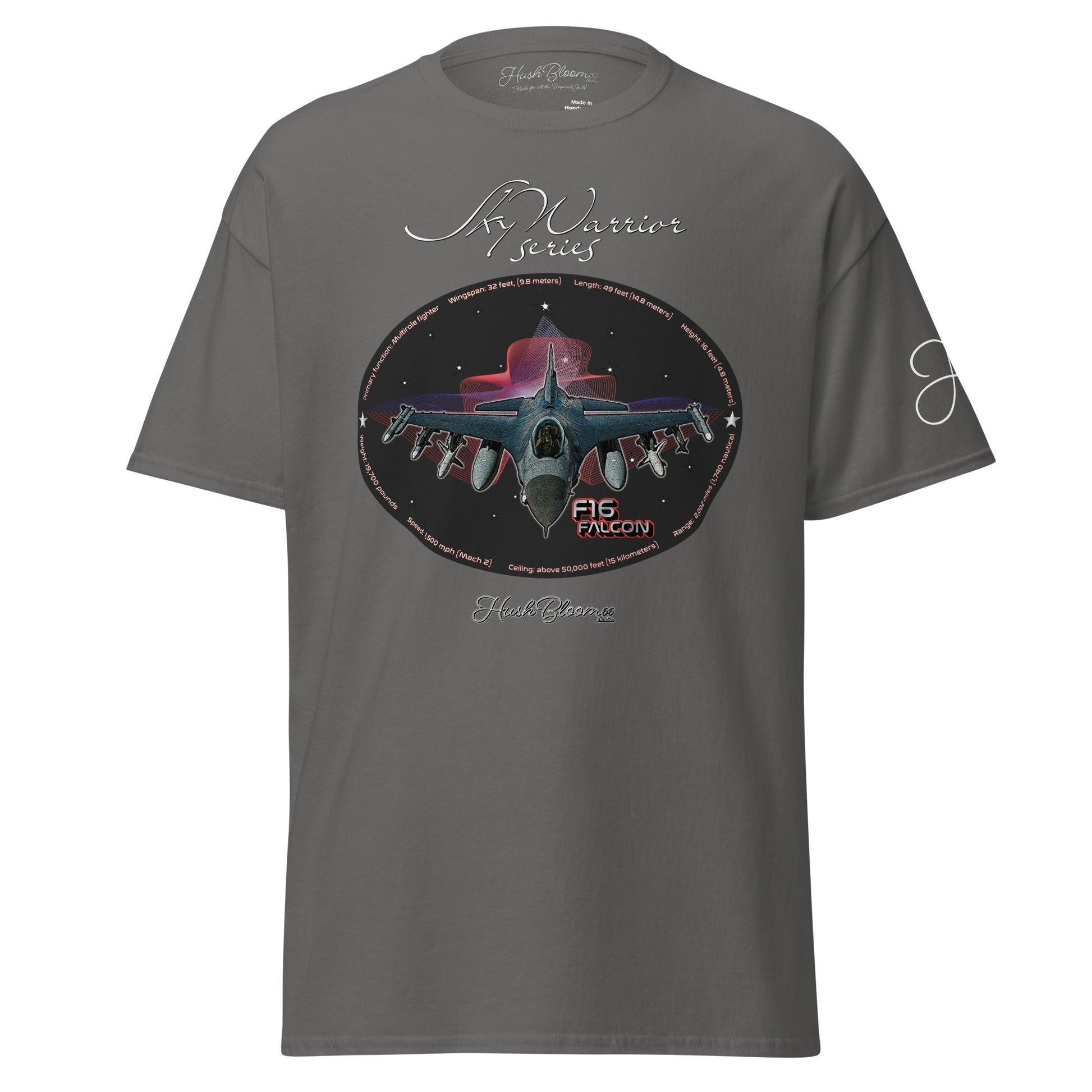 Charcoal - F16 Falcon Unisex classic tee T-Shirt