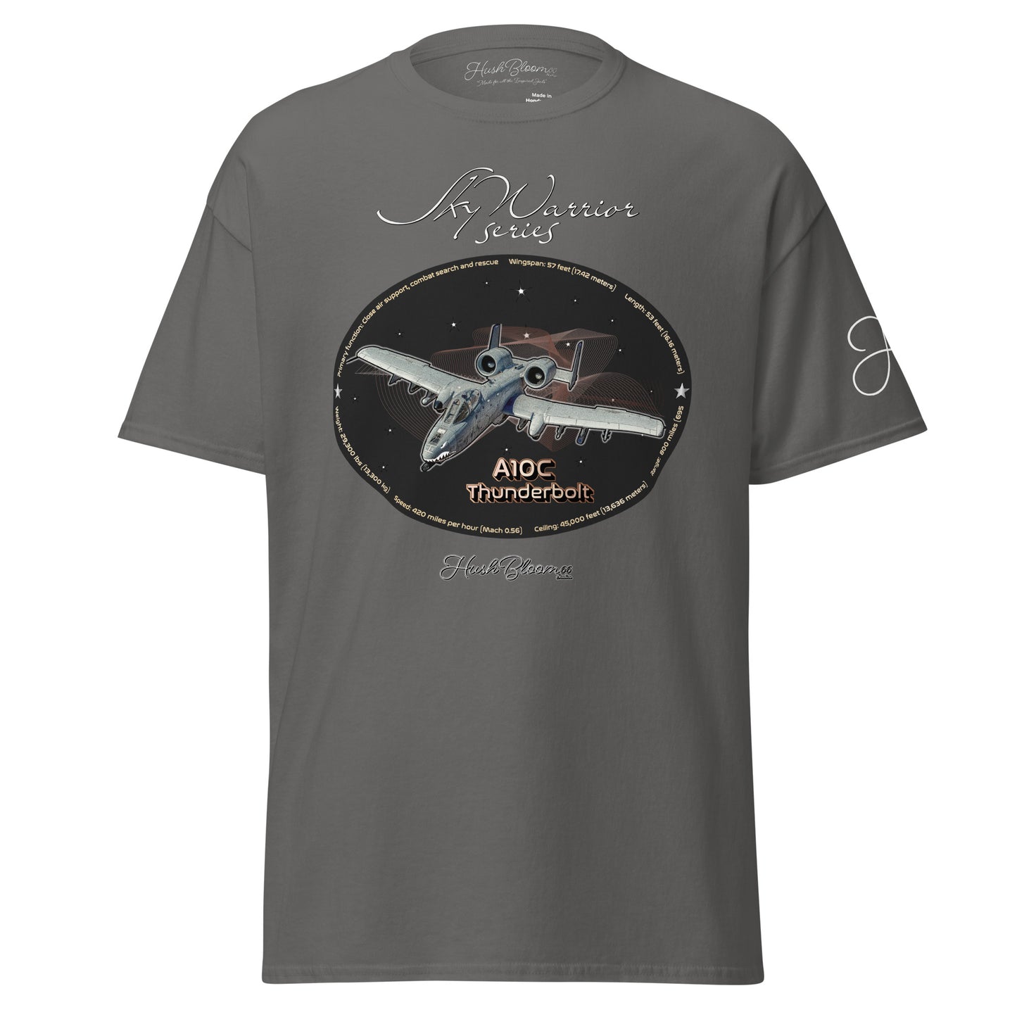 Charcoal - A10C Thunderbolt Unisex classic tee T-Shirt