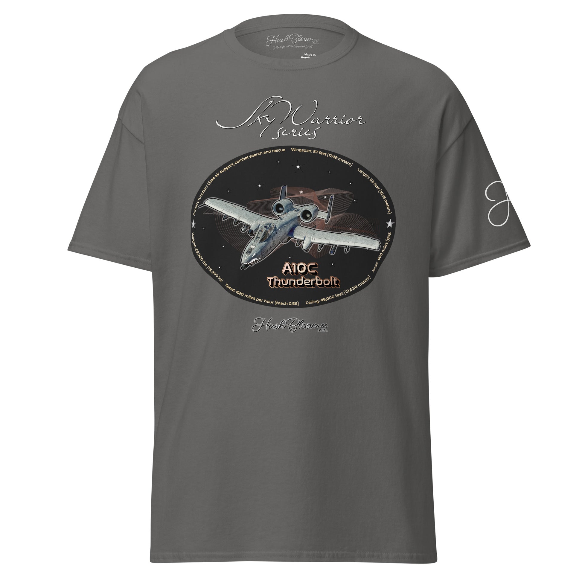 Charcoal - A10C Thunderbolt Unisex classic tee T-Shirt