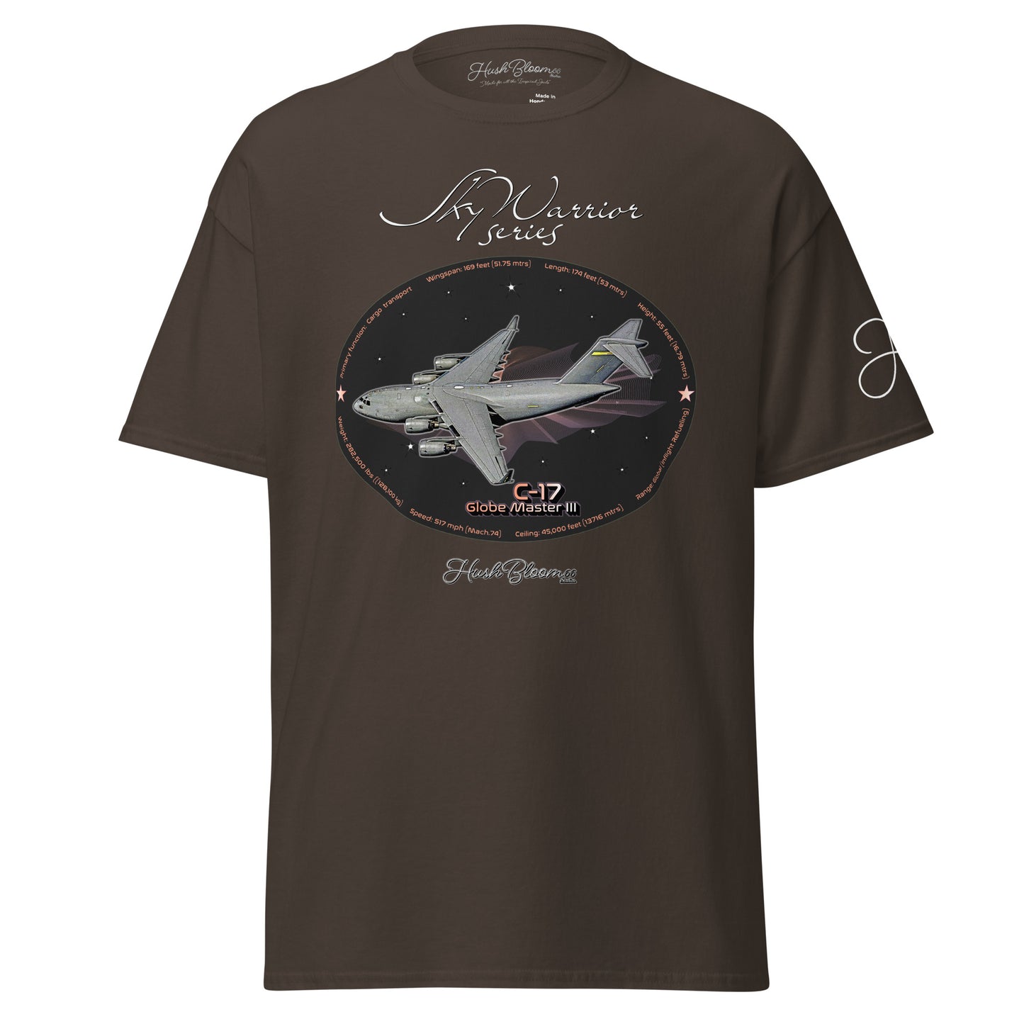 Dark Chocolate - C-17 Globe Master III Unisex classic tee T-Shirt