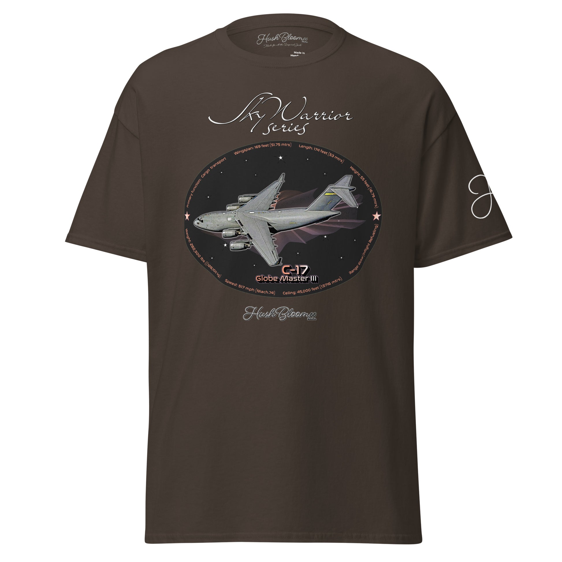 Dark Chocolate - C-17 Globe Master III Unisex classic tee T-Shirt