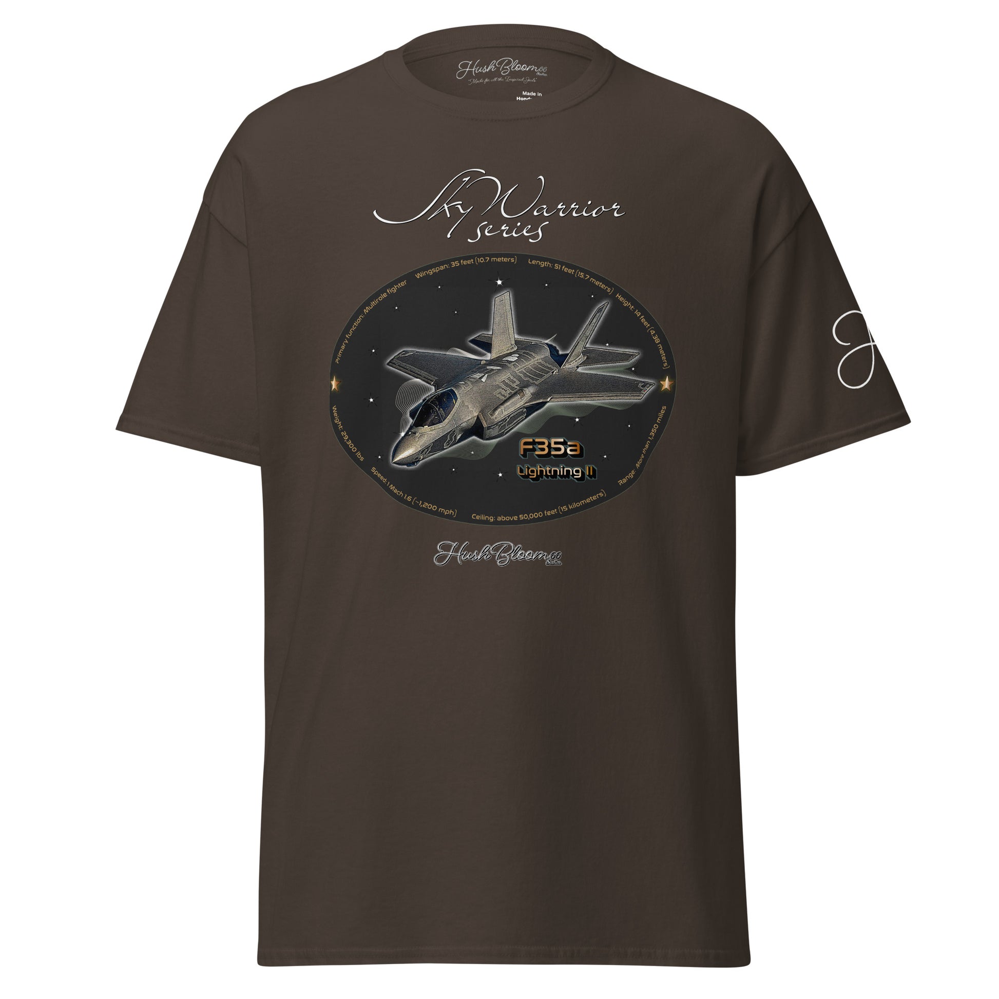Dark Chocolate - F35A Lightning Unisex classic tee T-Shirt