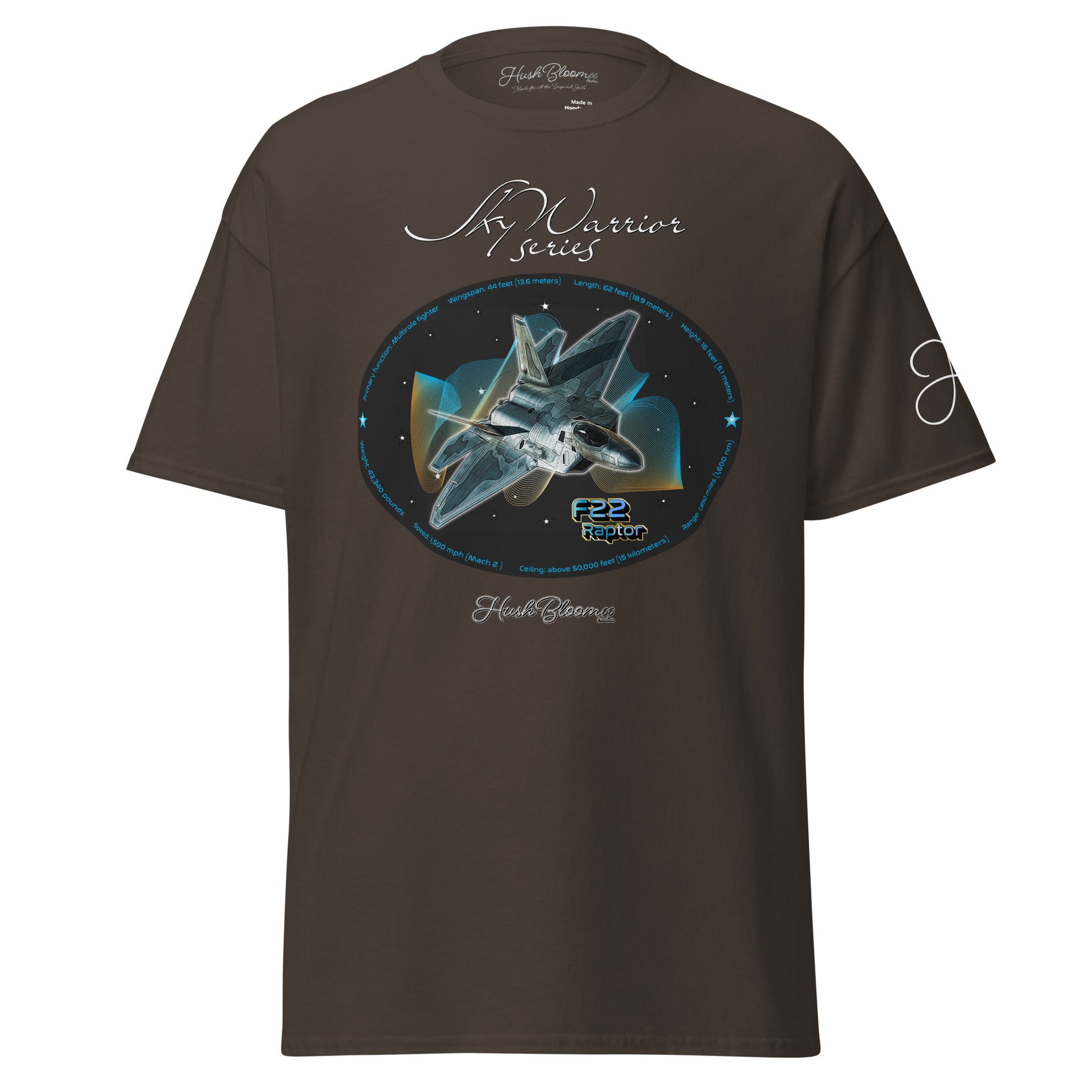 Dark Chocolate - F22 Raptor Unisex classic tee T-Shirt