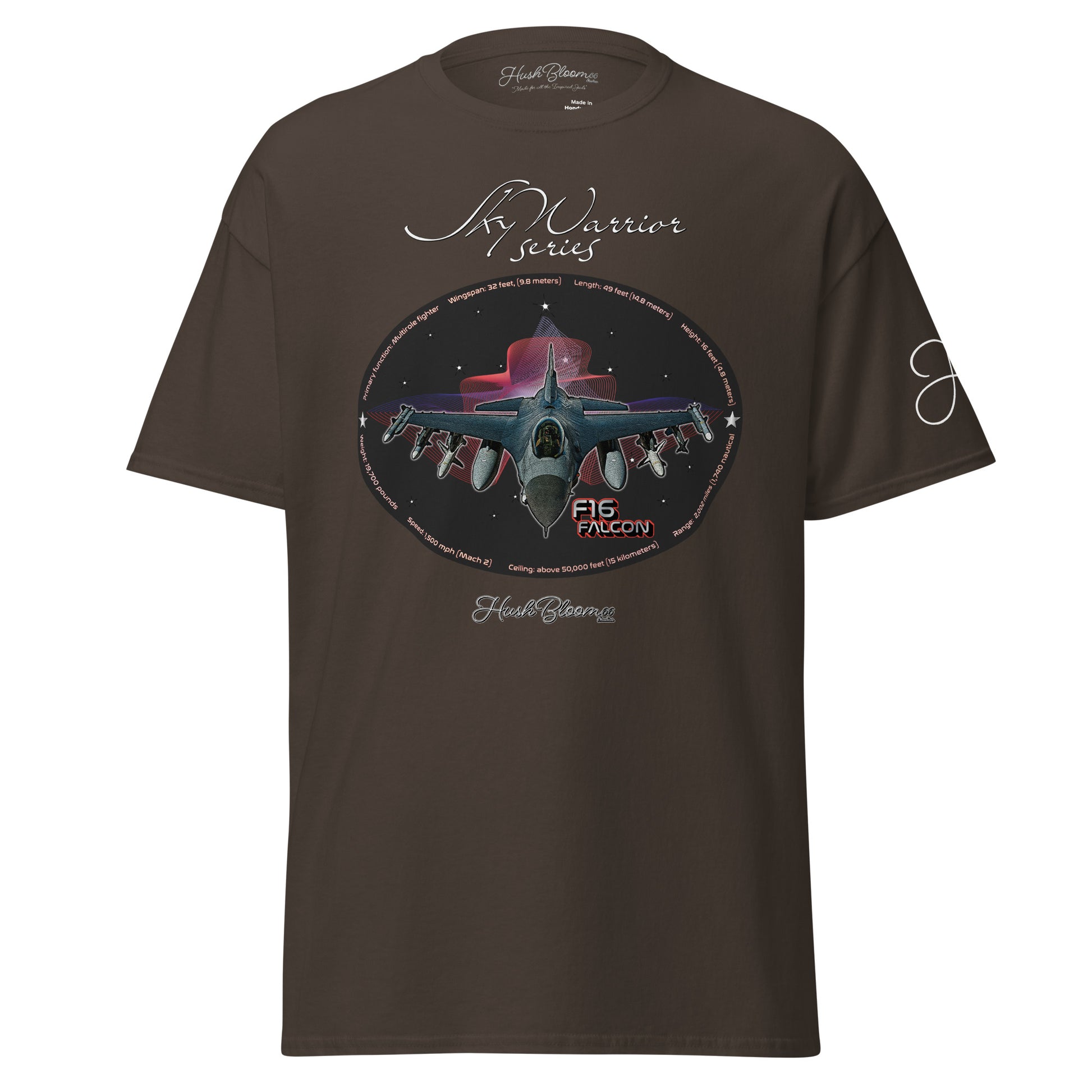 Dark Chocolate - F16 Falcon Unisex classic tee T-Shirt