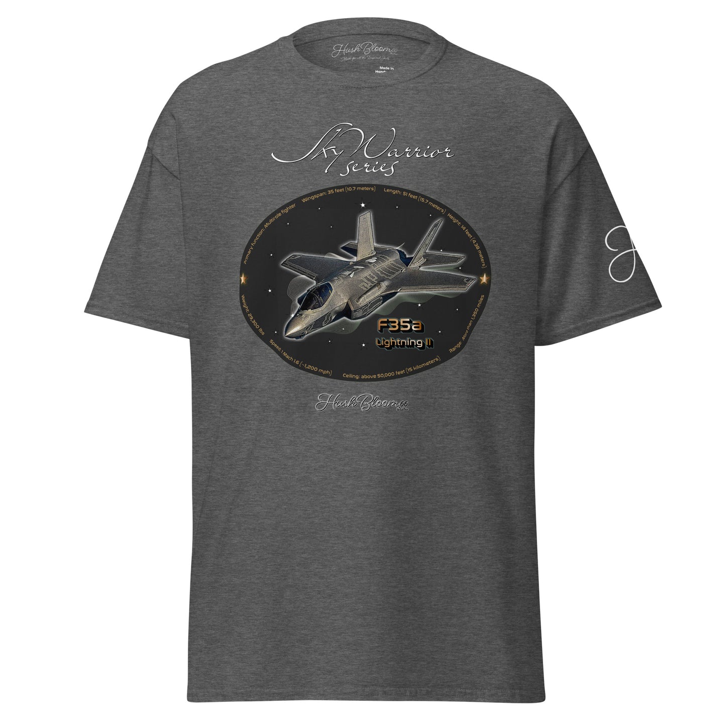 Dark Heather - F35A Lightning Unisex classic tee T-Shirt