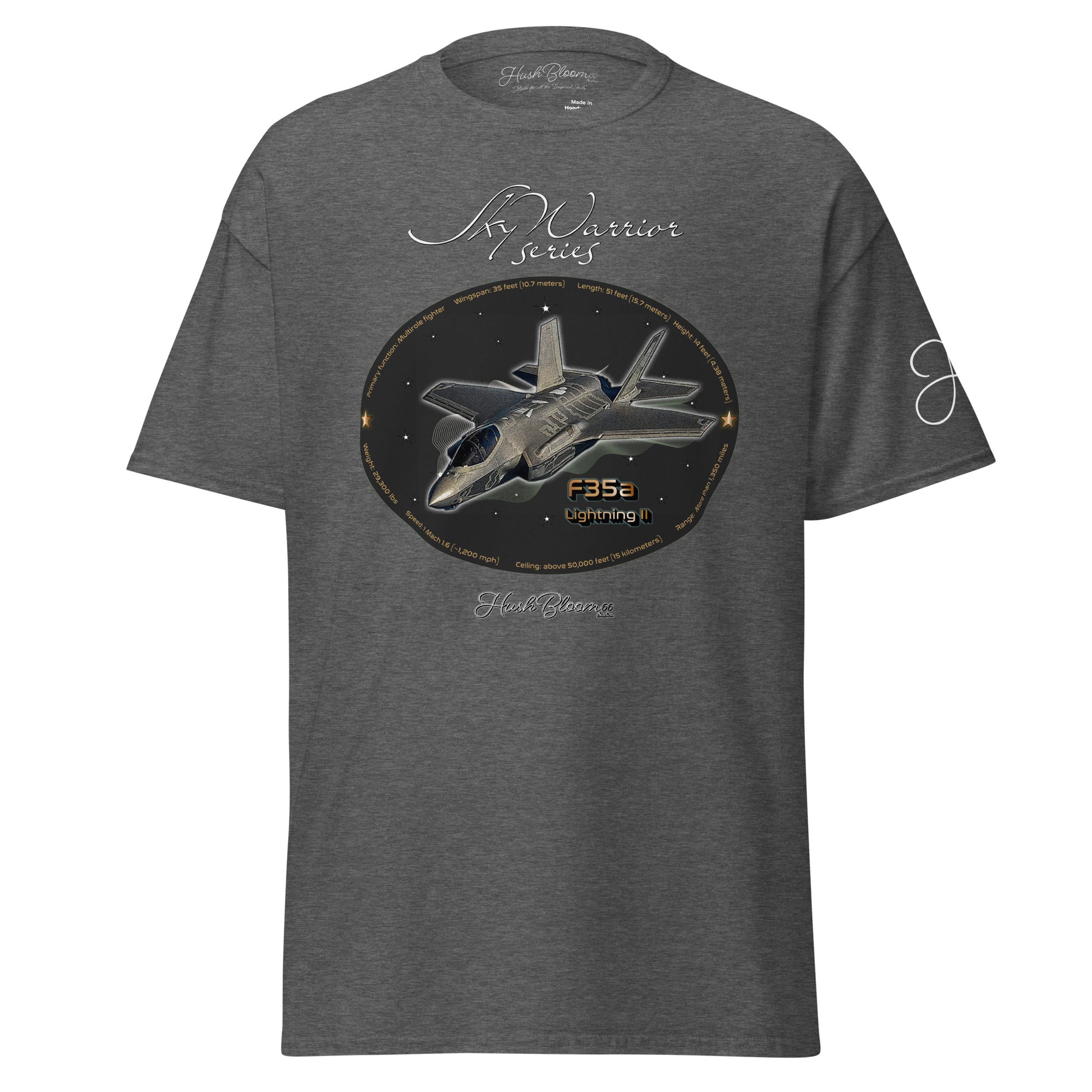 Dark Heather - F35A Lightning Unisex classic tee T-Shirt