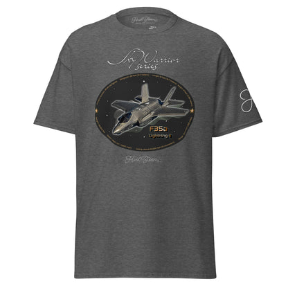 Dark Heather - F35A Lightning Unisex classic tee T-Shirt