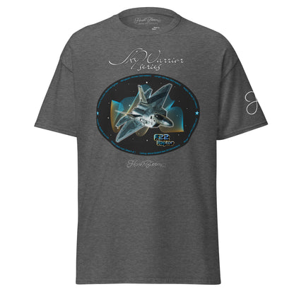 Dark Heather - F22 Raptor Unisex classic tee T-Shirt