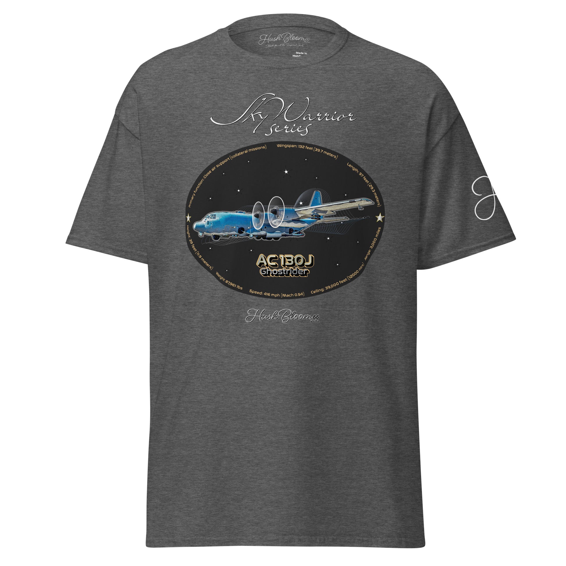 Dark Heather - AC130J Ghostrider Unisex classic tee T-Shirt