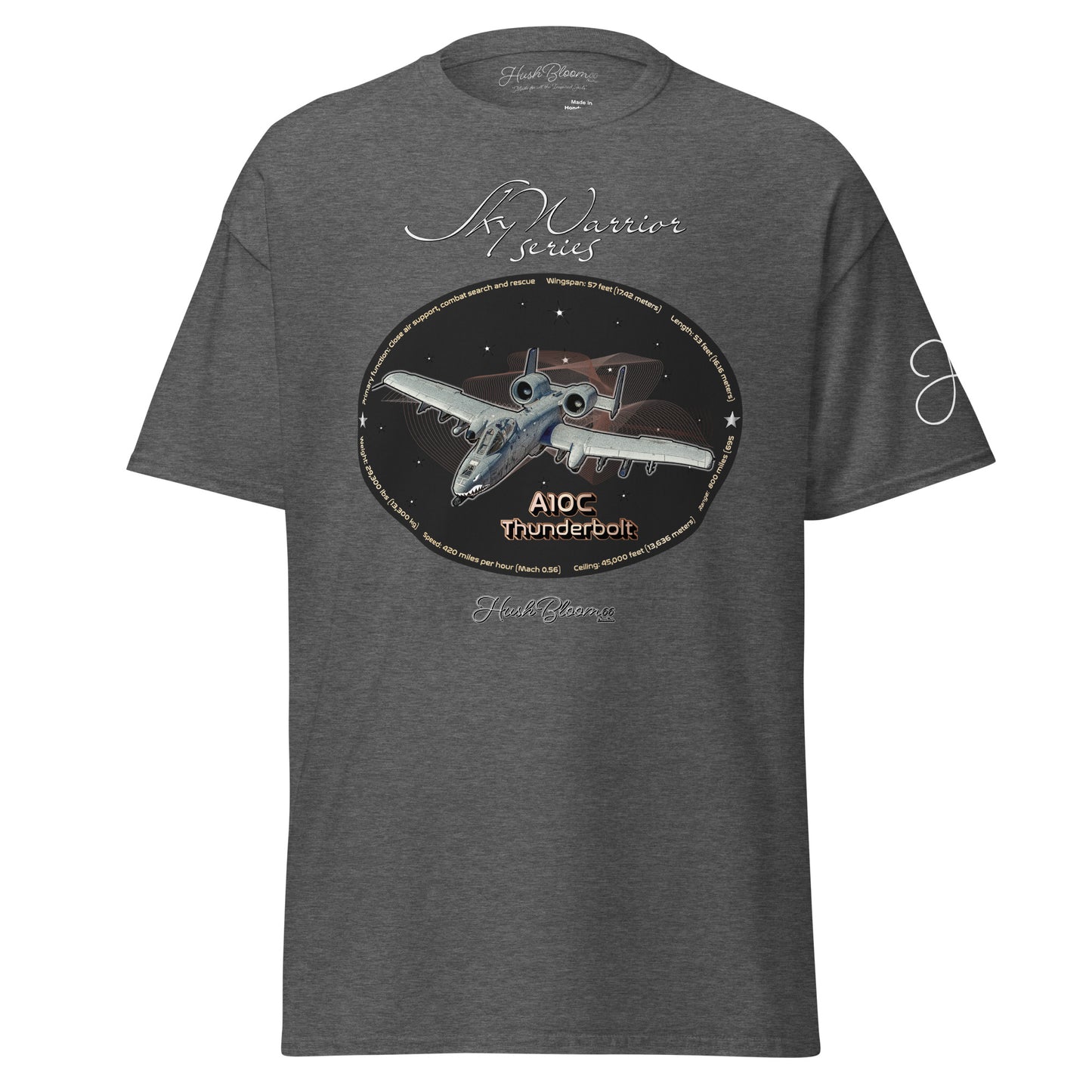 Dark Heather - A10C Thunderbolt Unisex classic tee T-Shirt