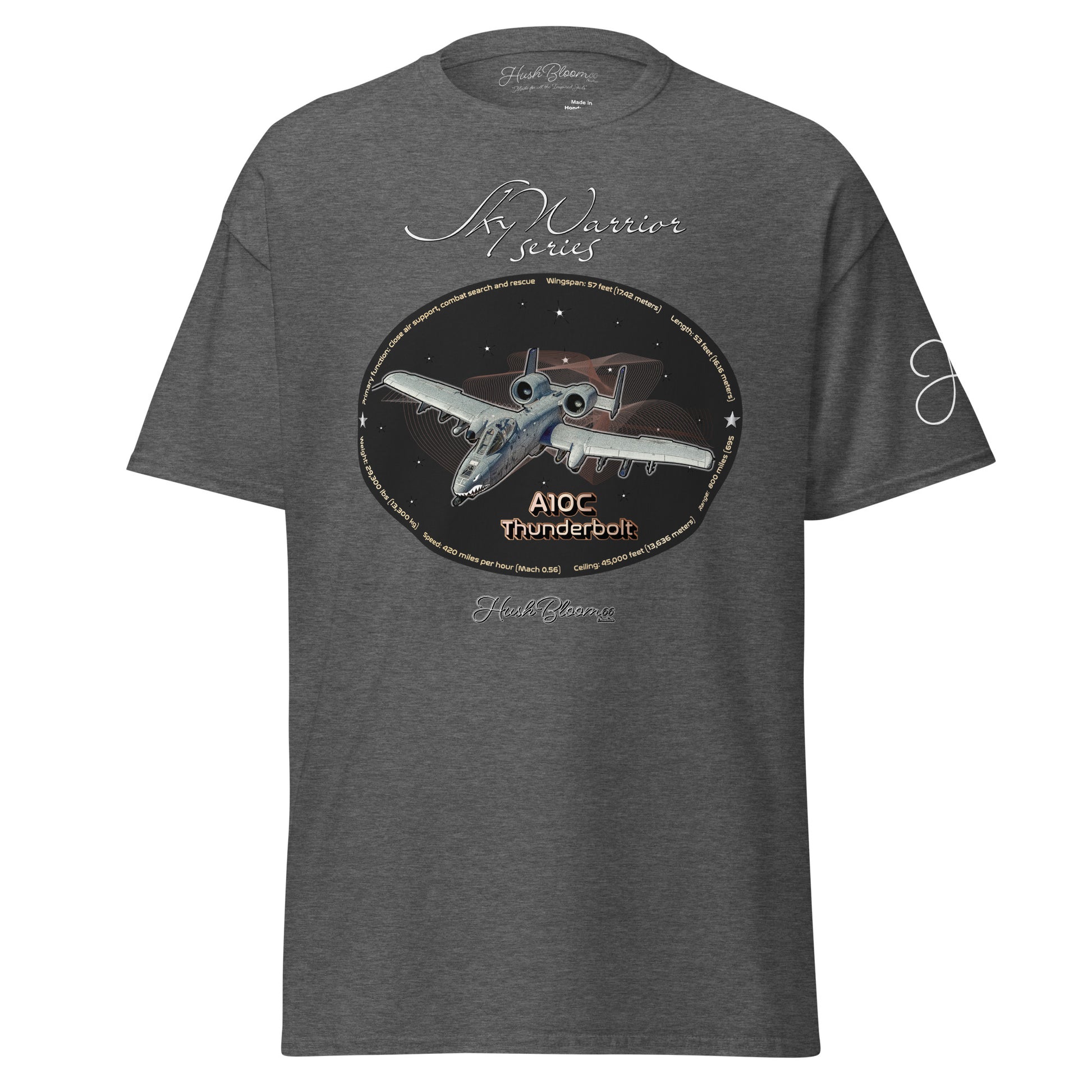 Dark Heather - A10C Thunderbolt Unisex classic tee T-Shirt