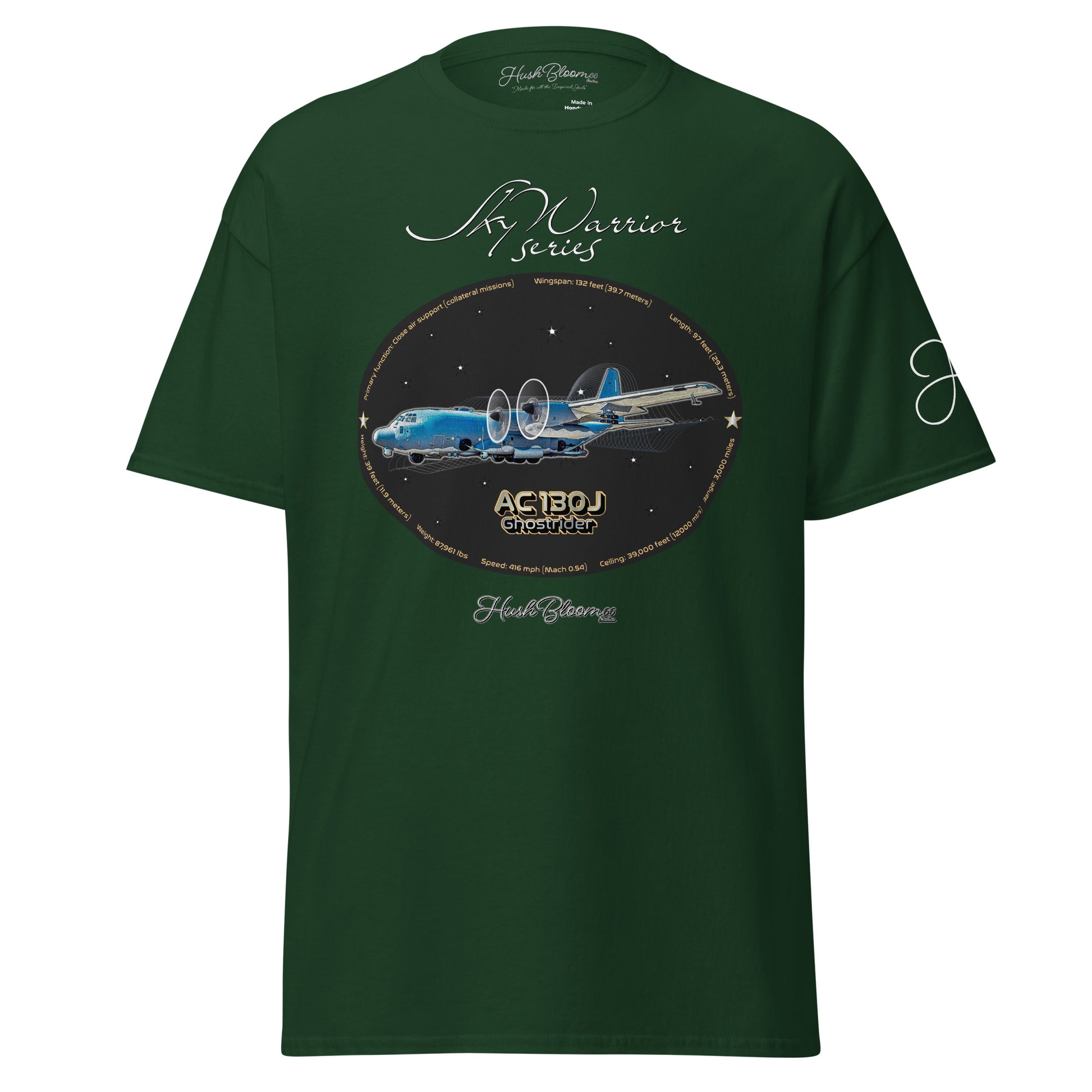 Forest Green - AC130J Ghostrider Unisex classic tee T-Shirt