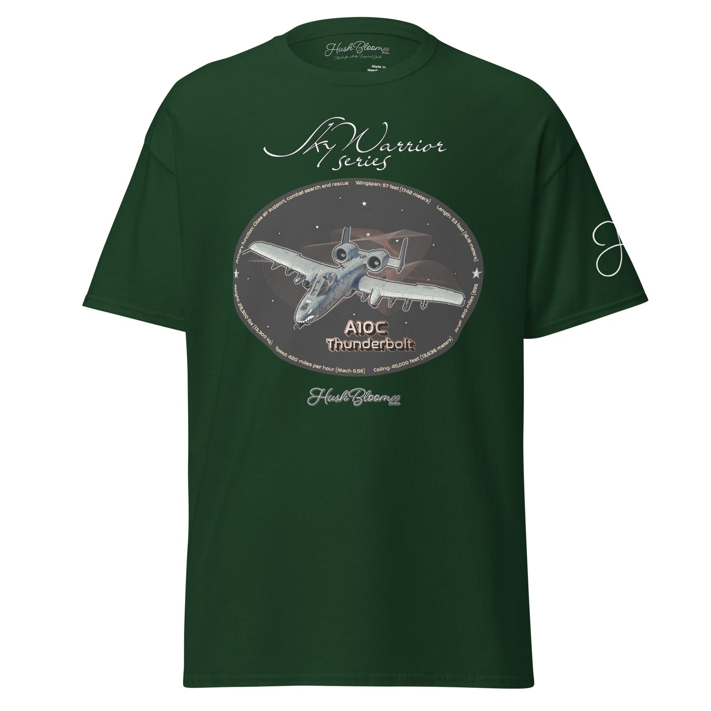 Forest Green - A10C Thunderbolt Unisex classic tee T-Shirt