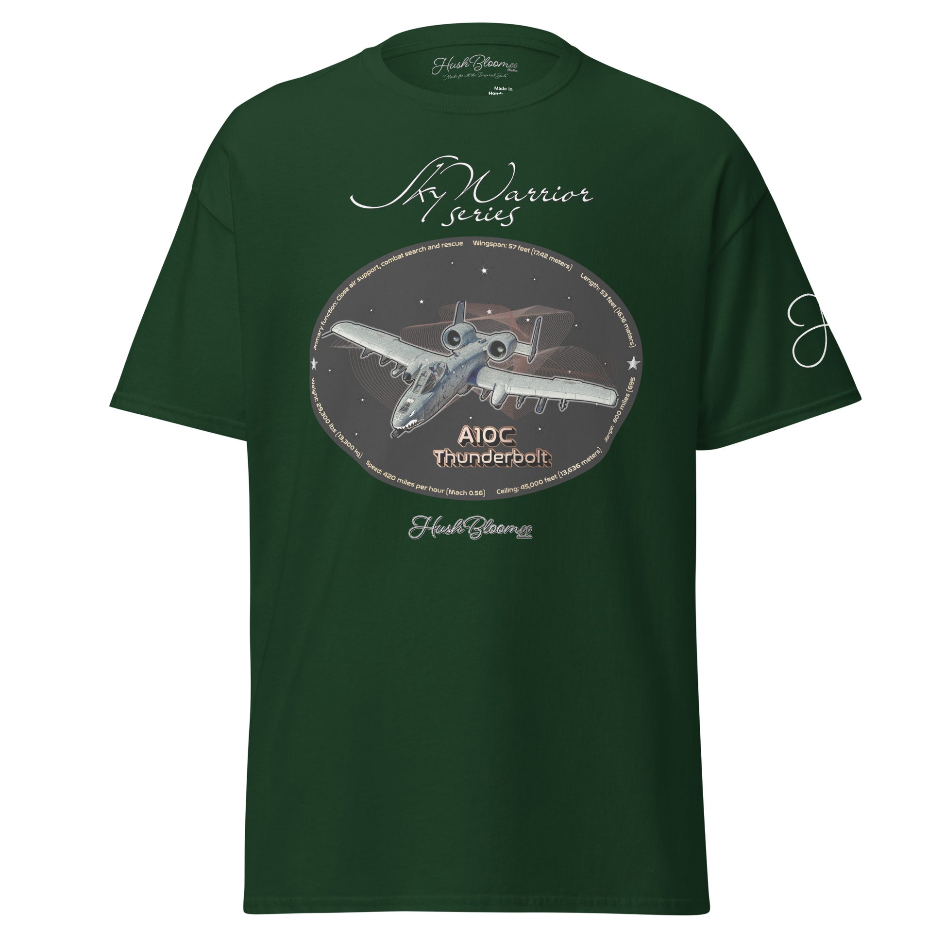 Forest Green - A10C Thunderbolt Unisex classic tee T-Shirt